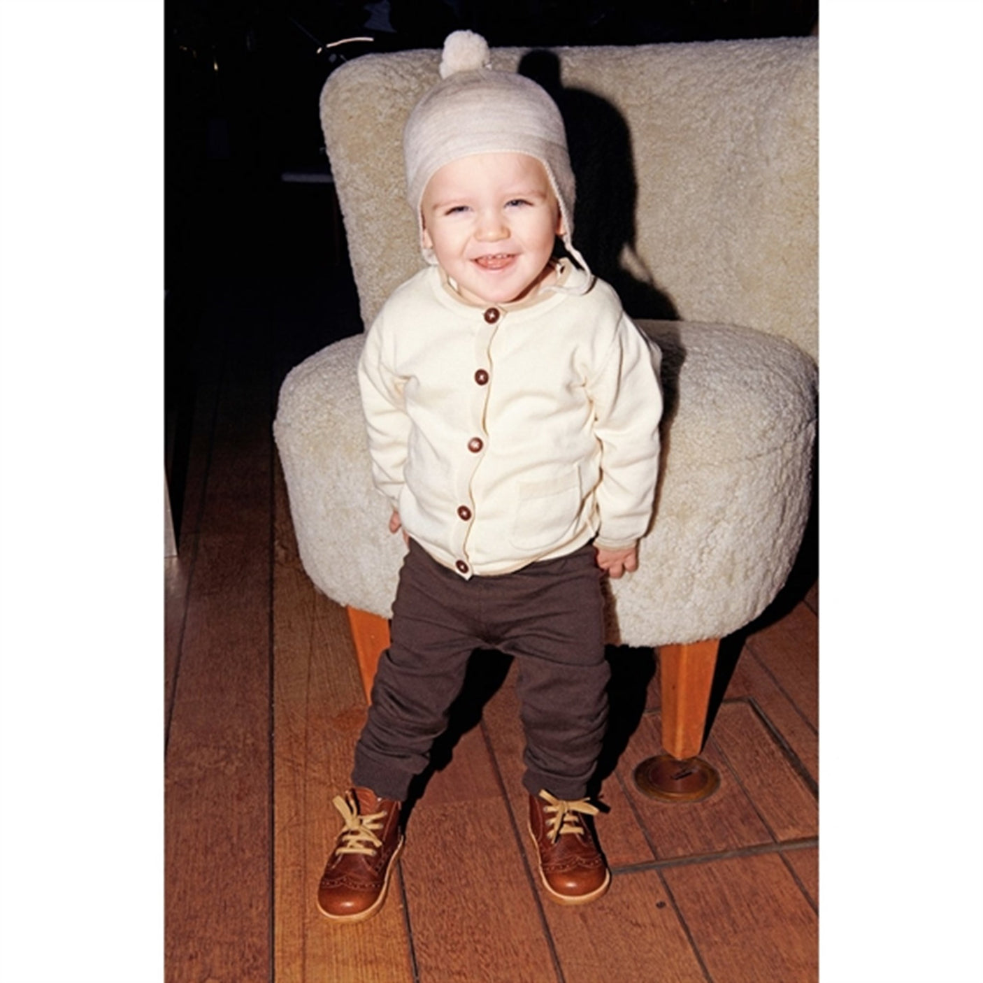 Copenhagen Colors Dark Brown Leggings