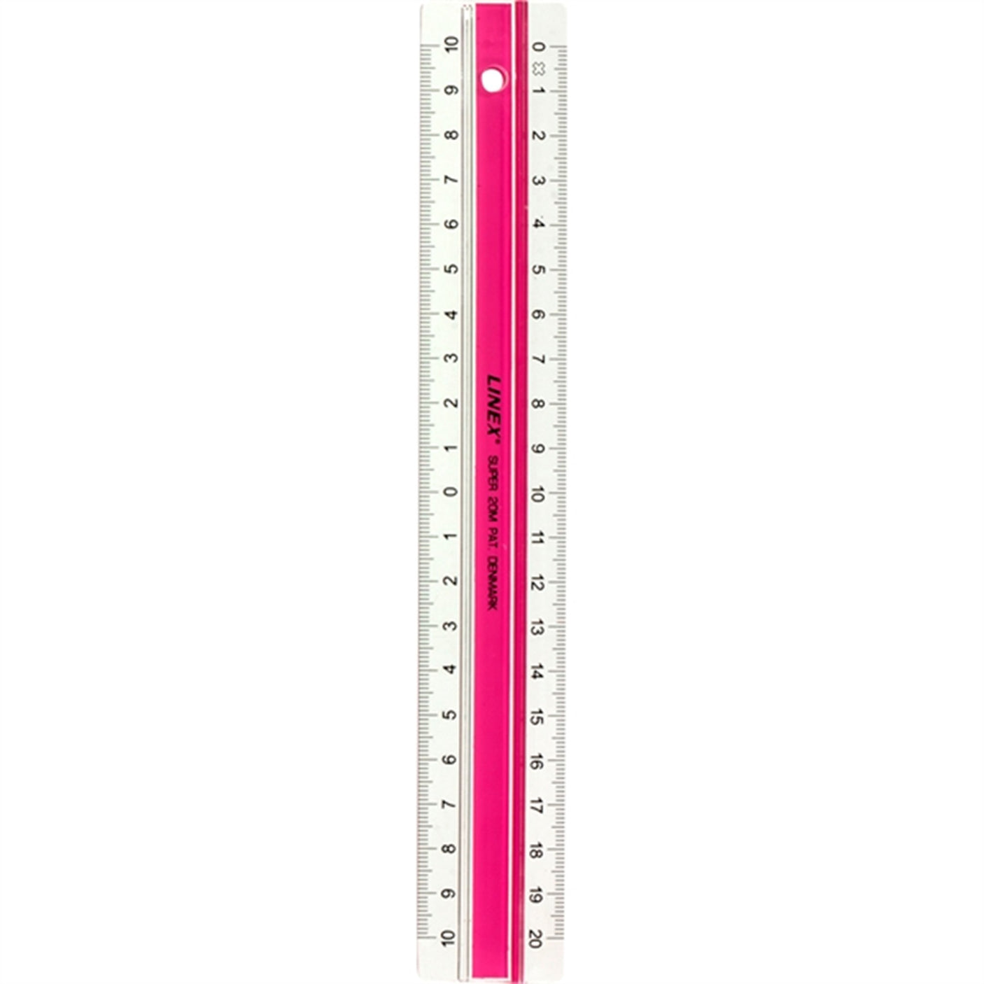 Linex Super Ruler 20 cm S20Mm Pink