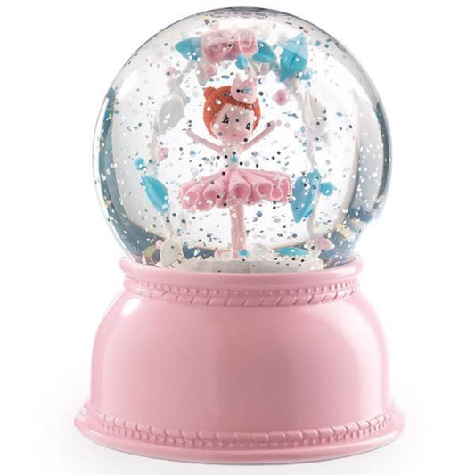 Djeco Snow Globe w. Light Ballerina