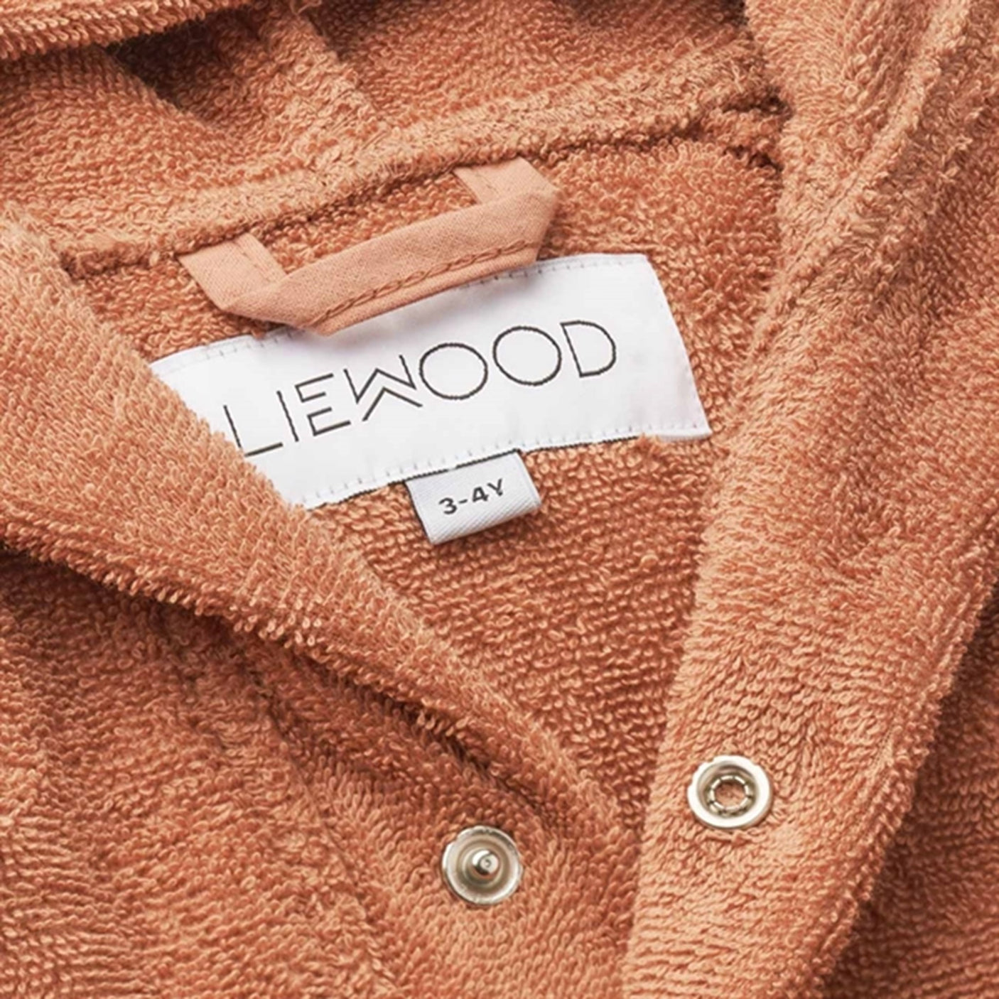 Liewood Lily Bathrobe Mr Bear Tuscany Rose