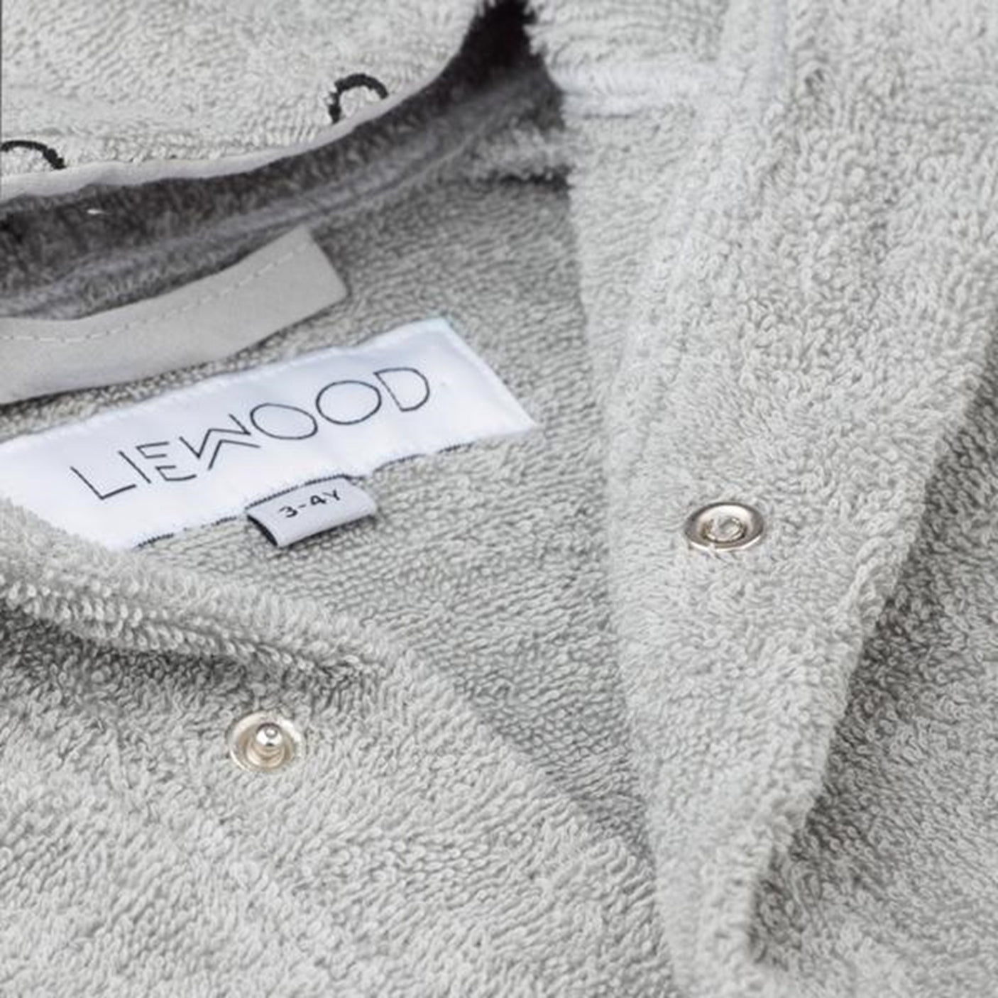 Liewood Lily Bathrobe Hippo Dove Blue