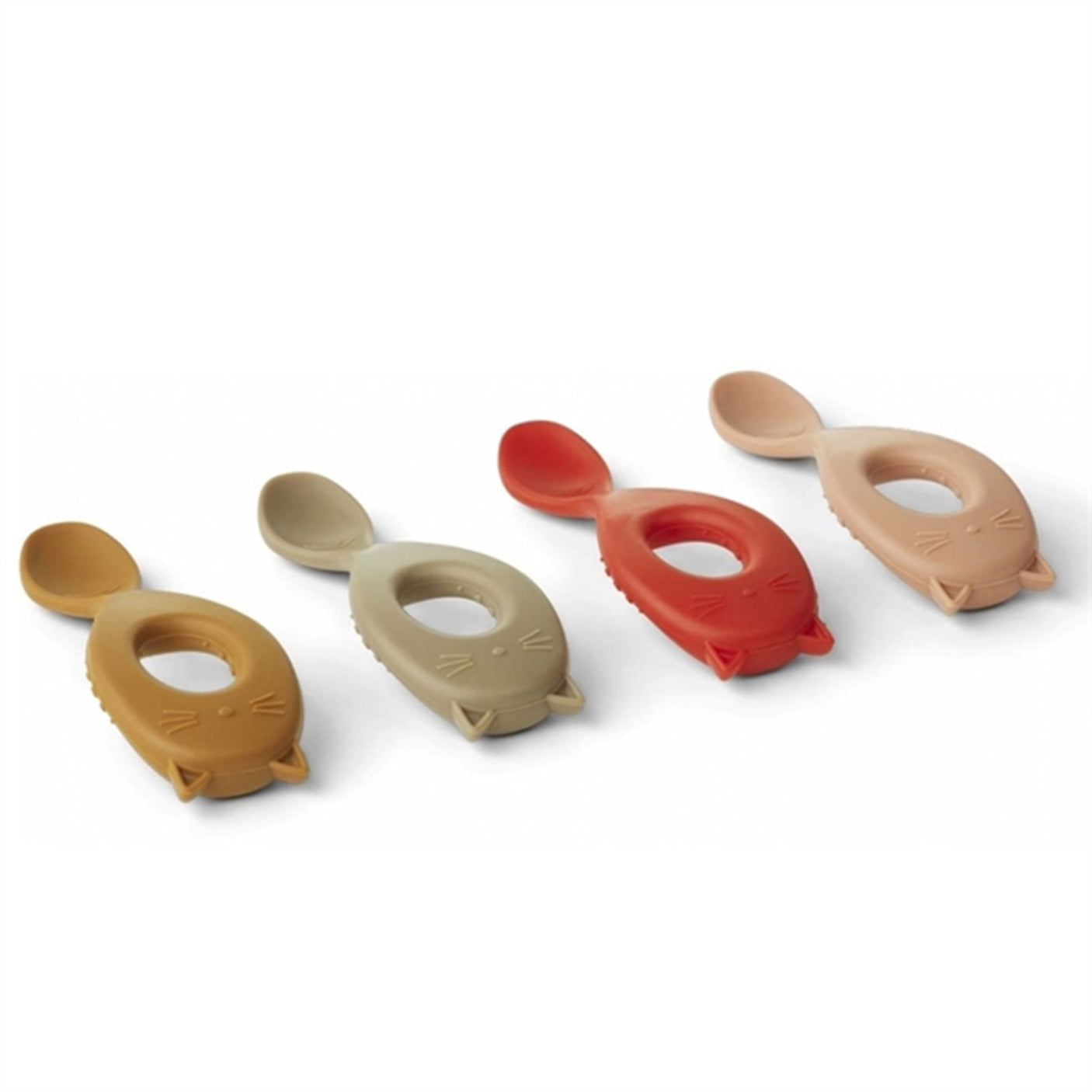 Liewood Liva Silicone Spoon 4-Pack Multi Mix