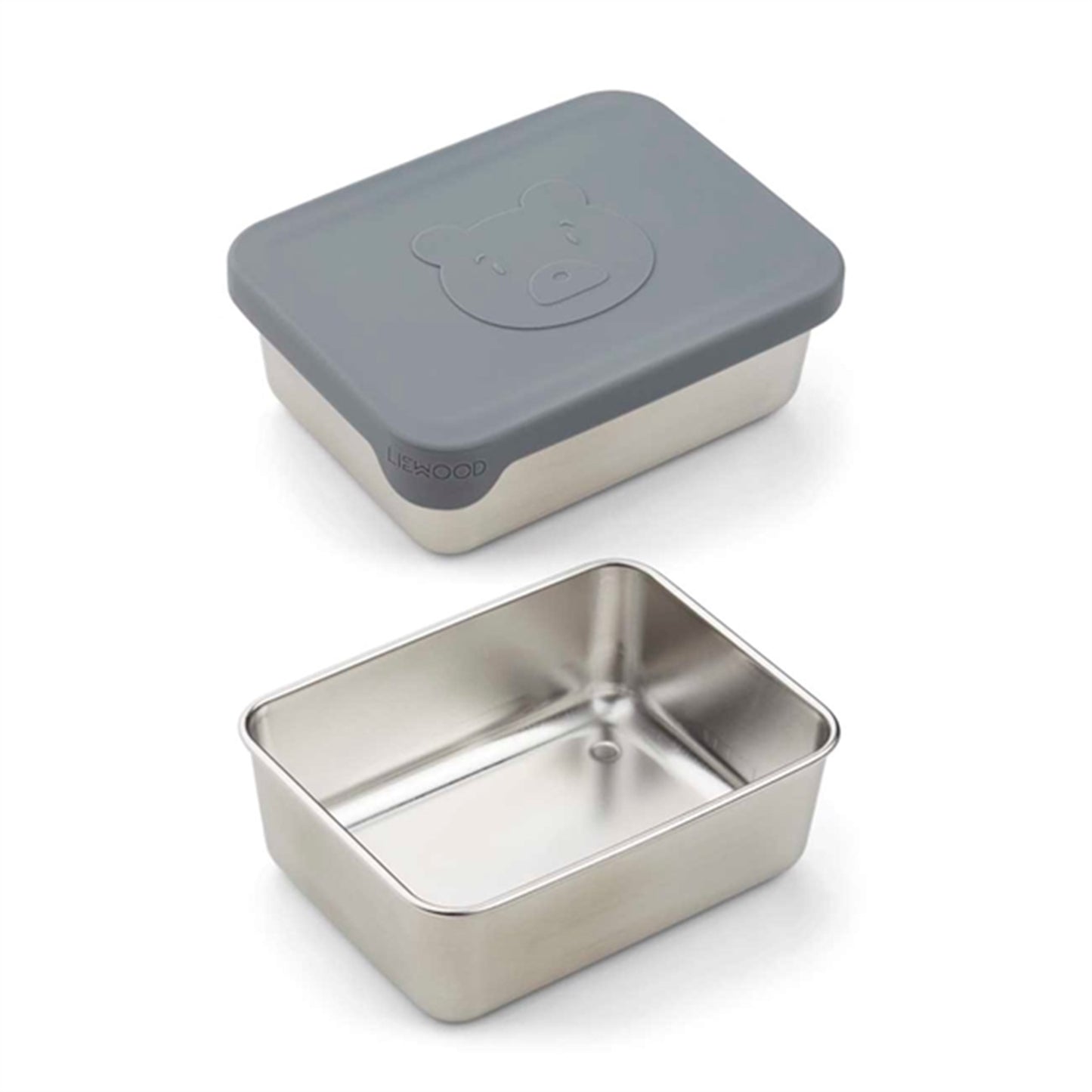 Liewood Ako Snack Box Mr. Bear Blue Wave