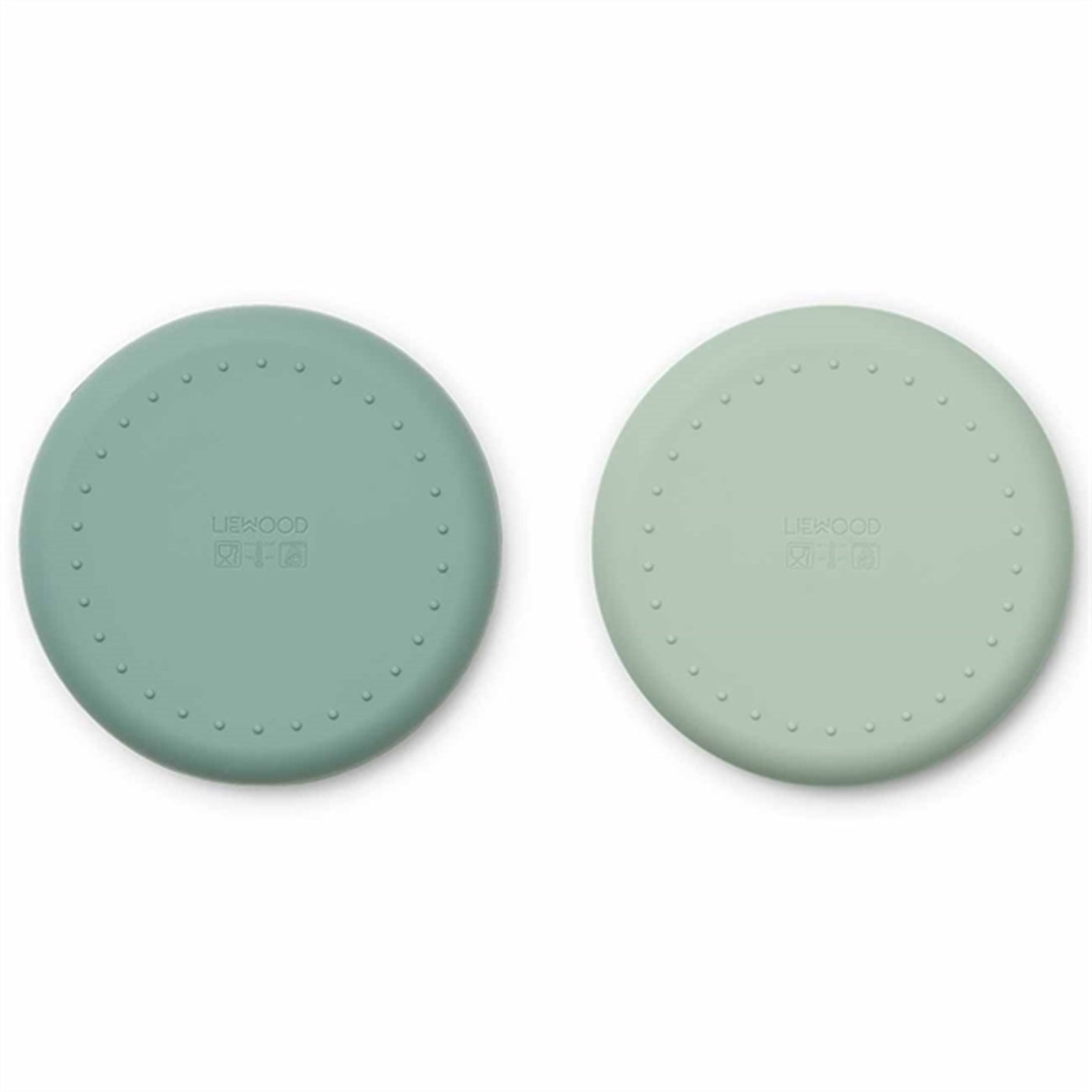 Liewood Gordon Silicone Plate 2-pack Mr Bear Mint Mix