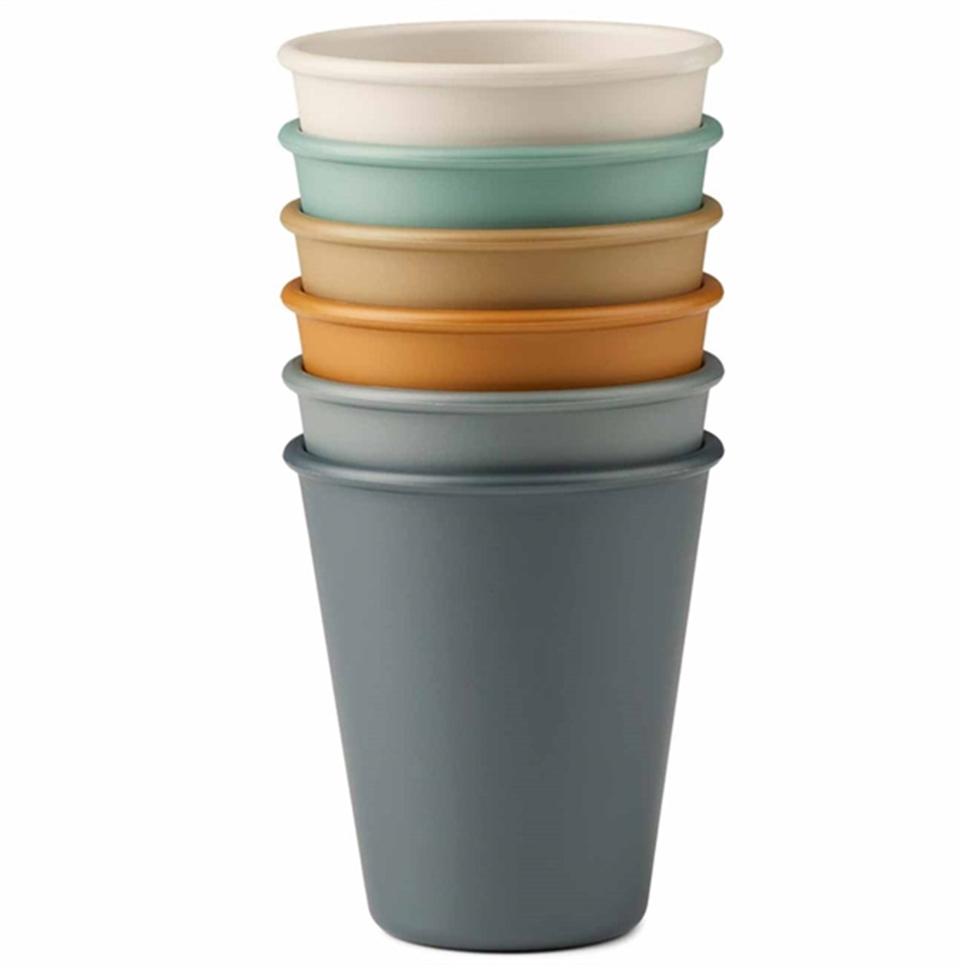 Liewood Carter Cup 6-pack Whale Blue Multi Mix