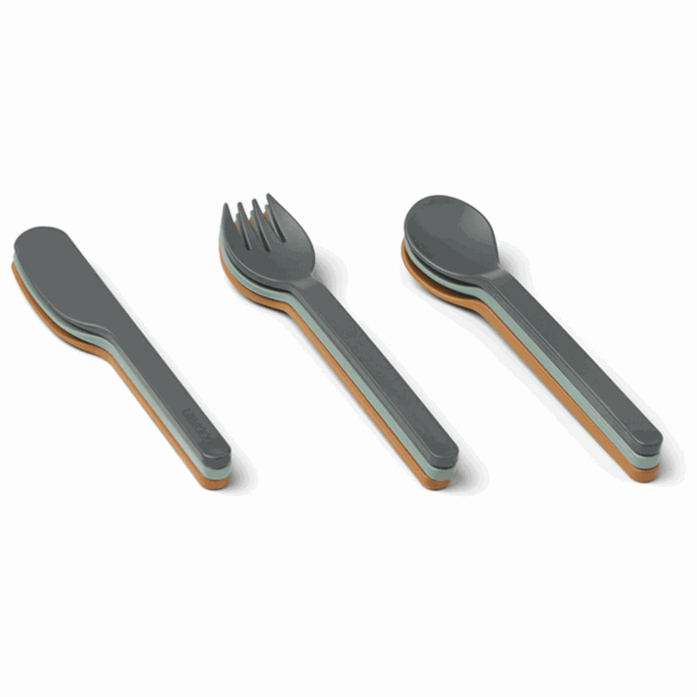 Liewood Ryan Cutlery 9-Pack Whale Blue