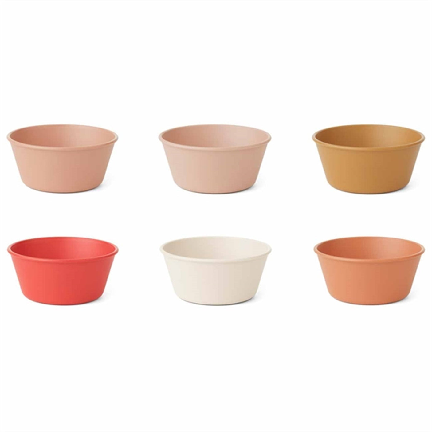 Liewood Irene Bowl 6-pak Tuscany Rose Multi Mix