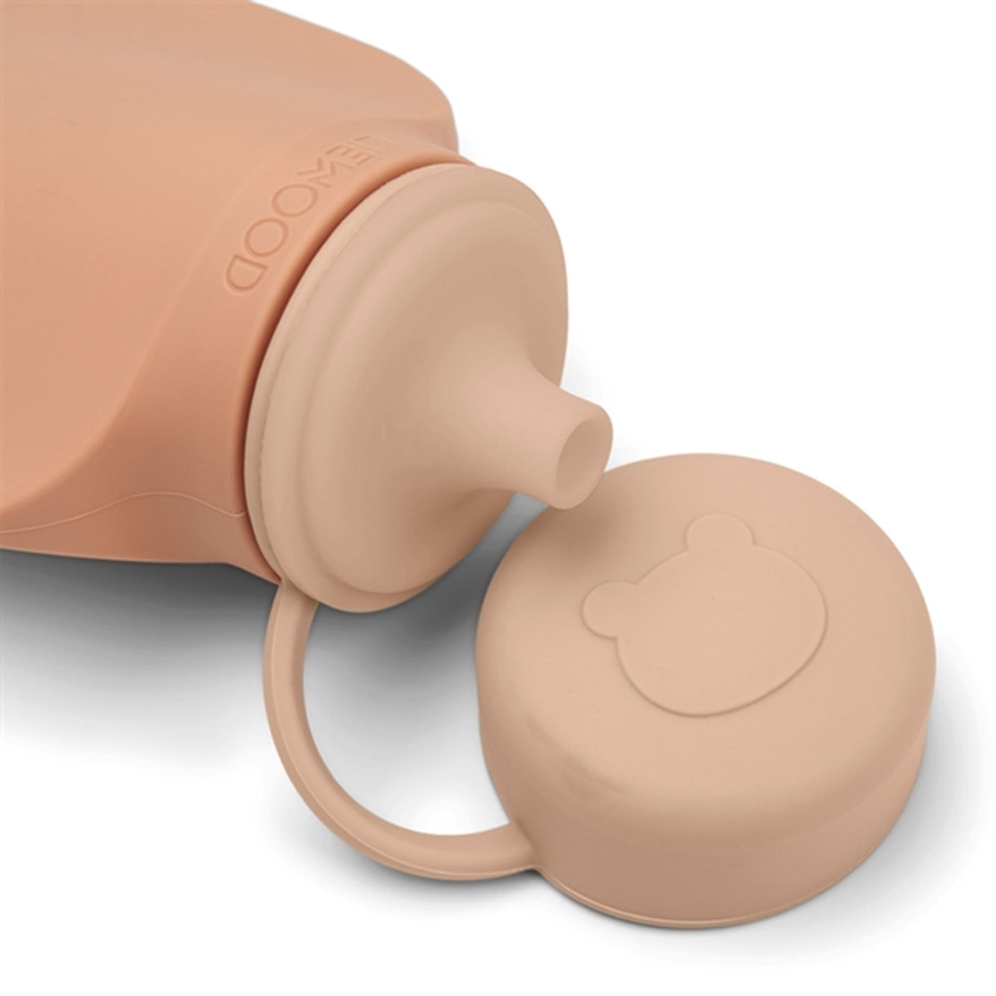 Liewood Silvia Silicone Smoothie bottle 2-pack Rose Mix