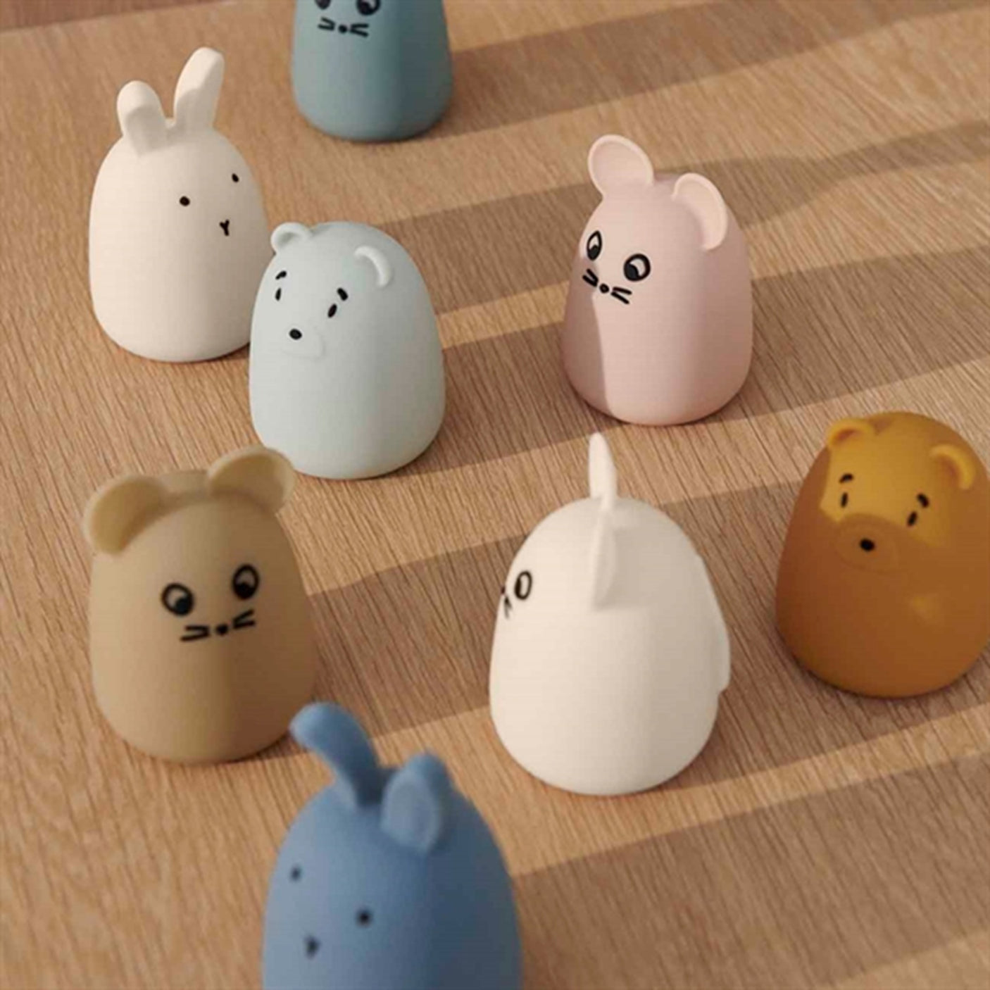 Liewood Callie Night Light 2-pack Mouse Blue Fog/Oat