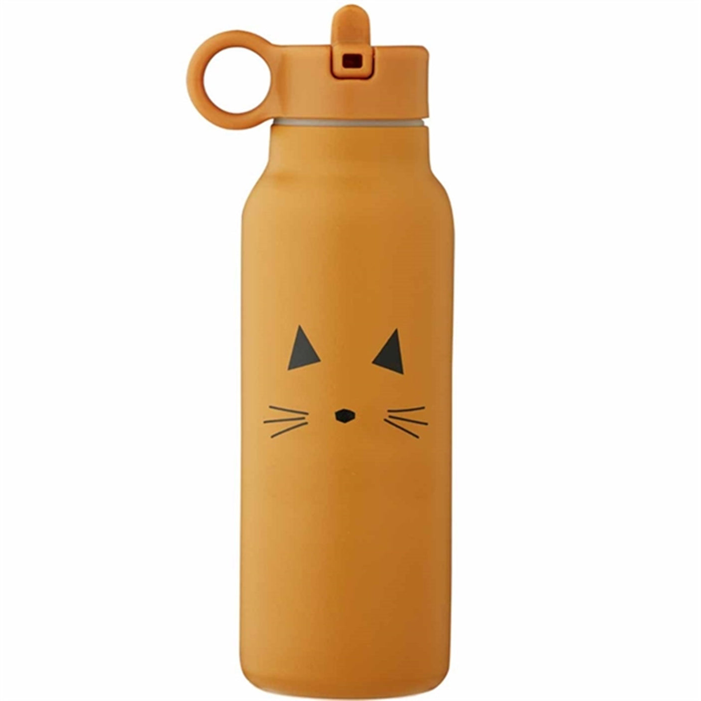 Liewood Falk Water Bottle 350 ml Cat Mustard