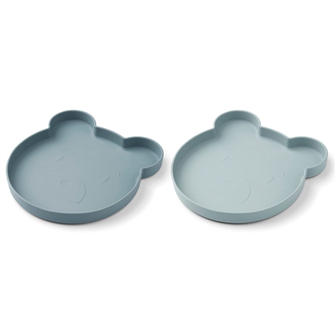 Liewood Marty Plate 2-Pack Mr Bear Blue Mix