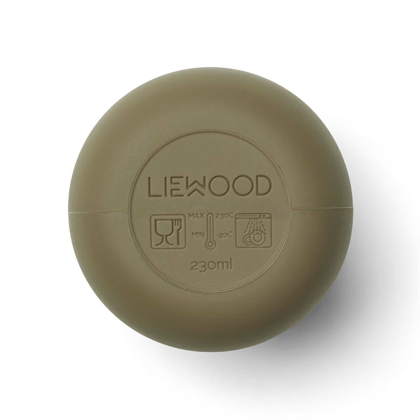 Liewood Ellis Silicone Sippy Cup Mr Bear Khaki