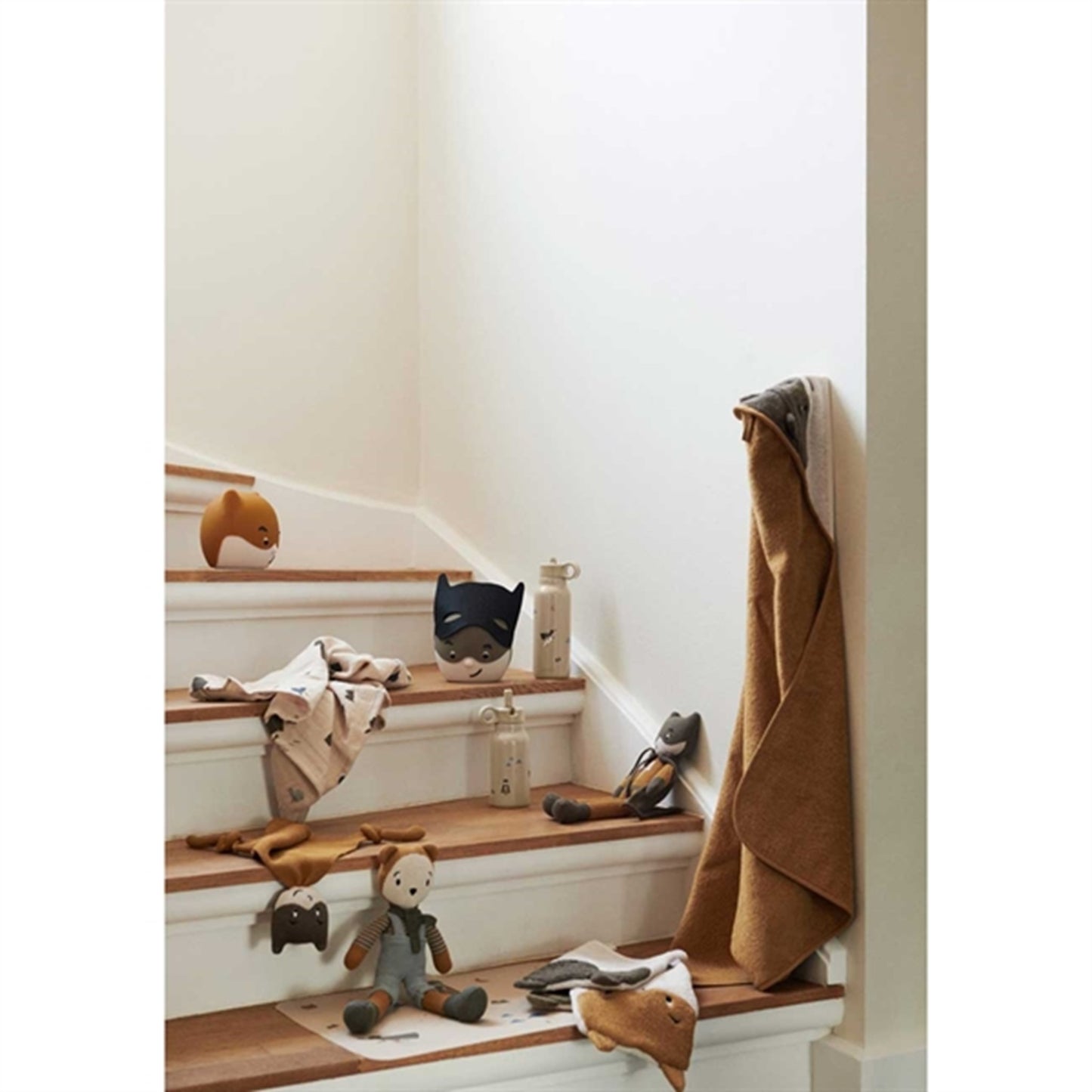 Liewood Alfie Cuddle Cloth Superhero Golden Caramel