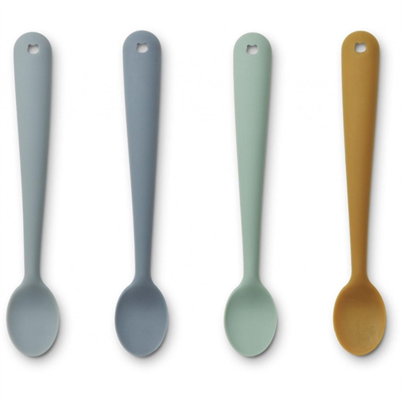 Liewood Siw Feeding Spoons 4-pack Blue Multi Mix