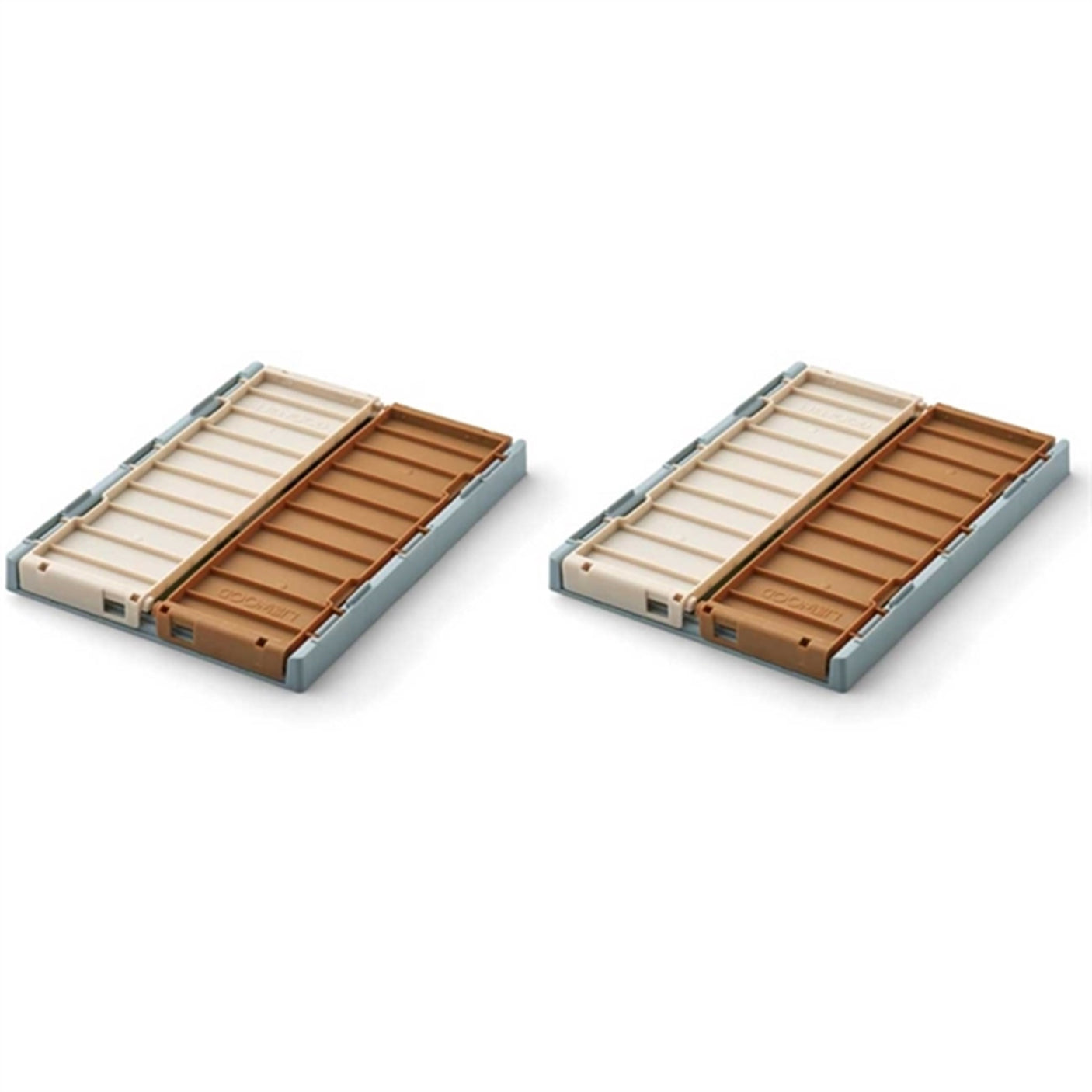 Liewood Weston Storage Box S Sea Blue Mix 2-Pack 2