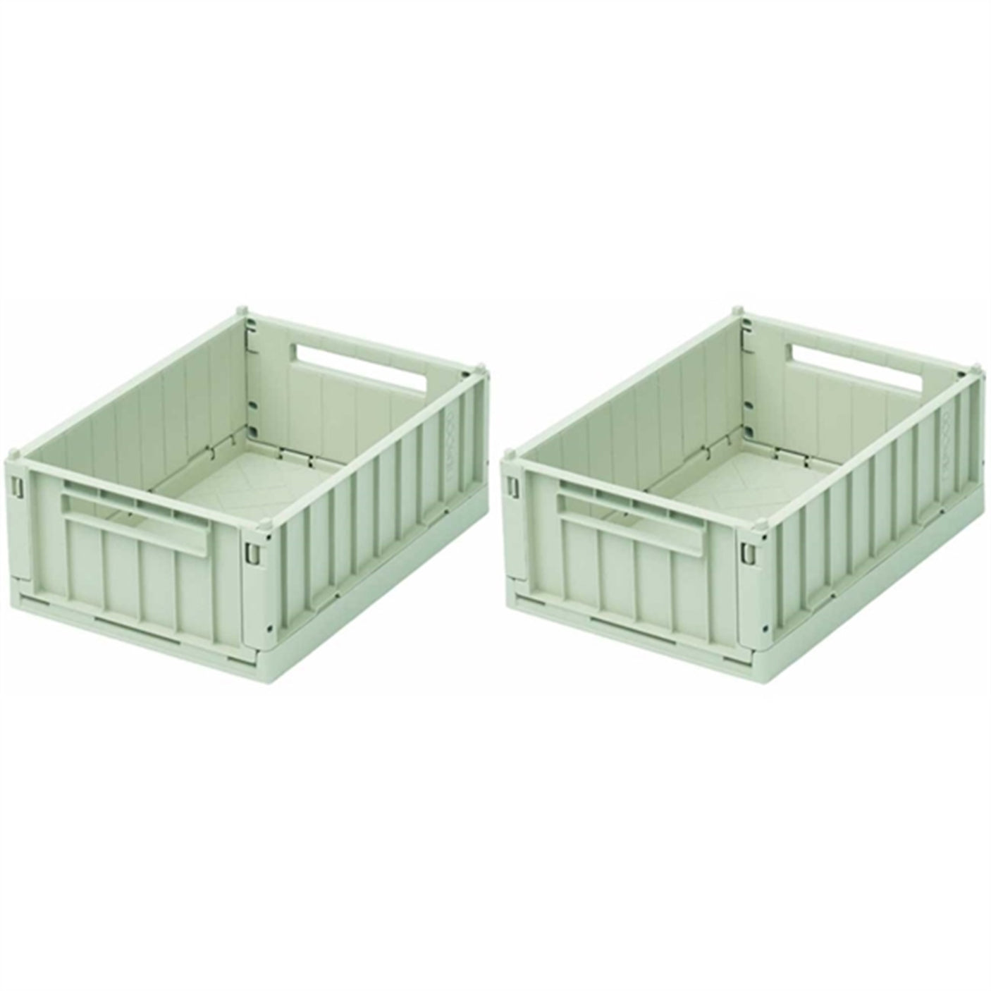 Liewood Weston Storage Box S Dusty Mint 2-Pack