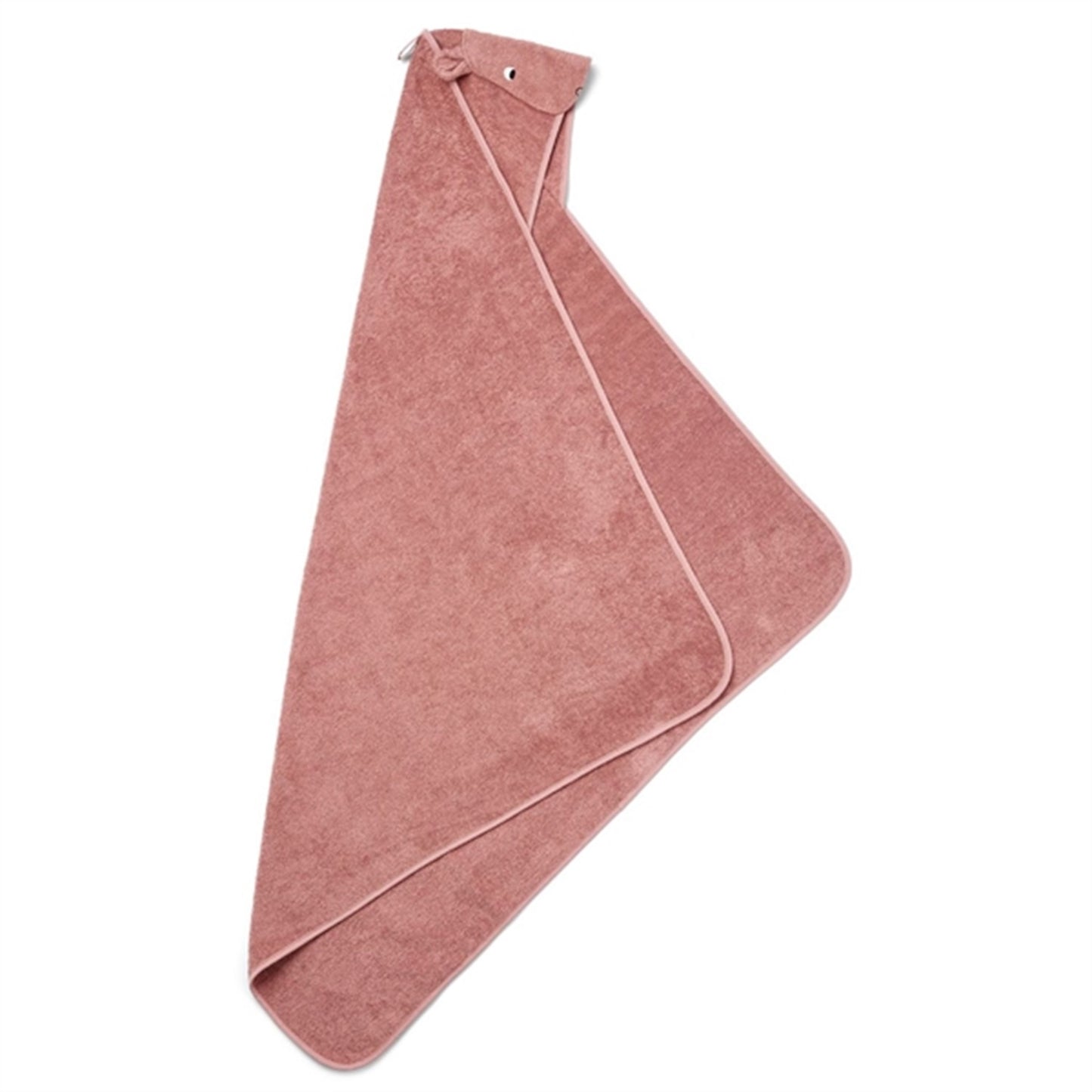 Liewood Augusta Hooded Towel Hippo / dusty raspberry mix