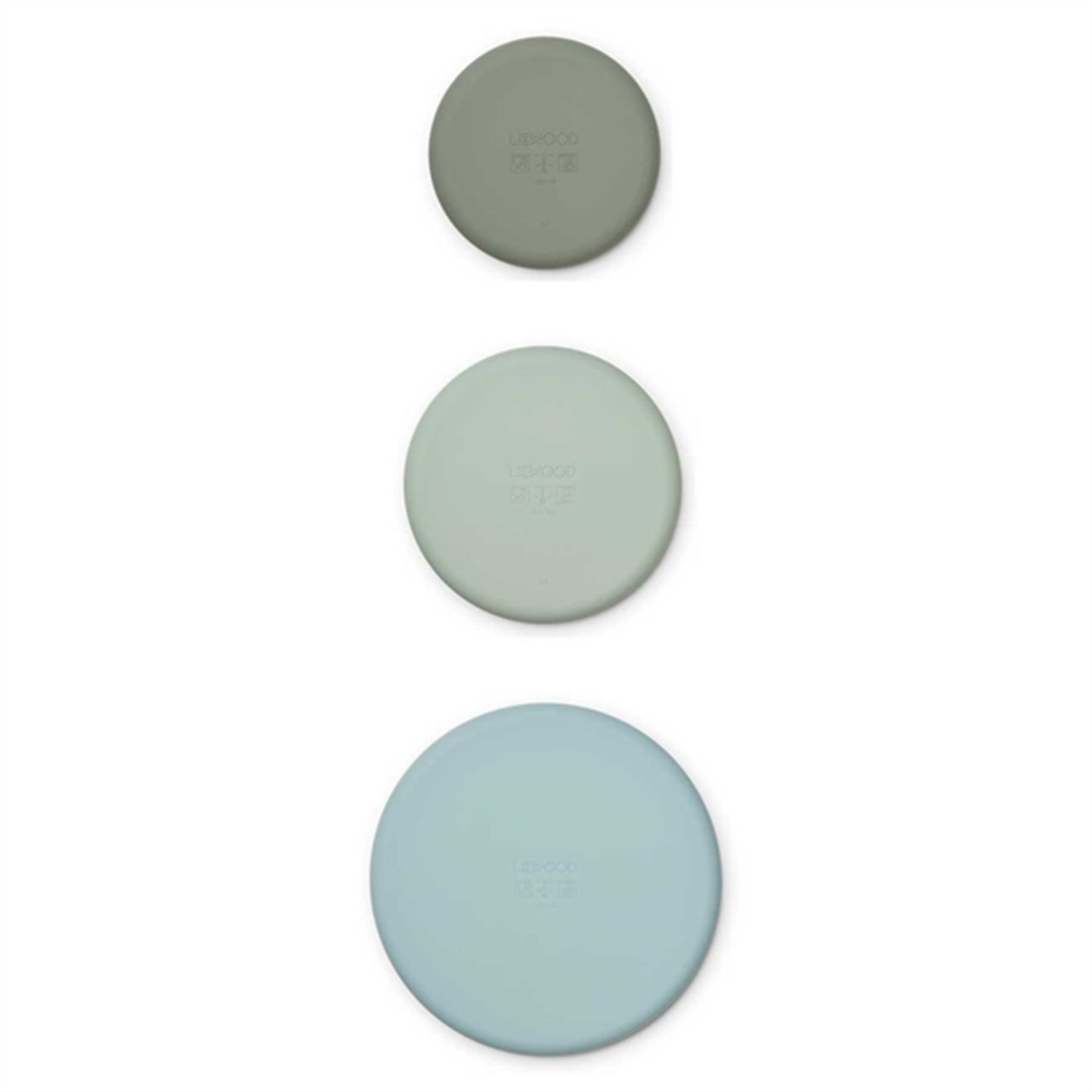 Liewood Audrey Bowl Set Green Multi Mix