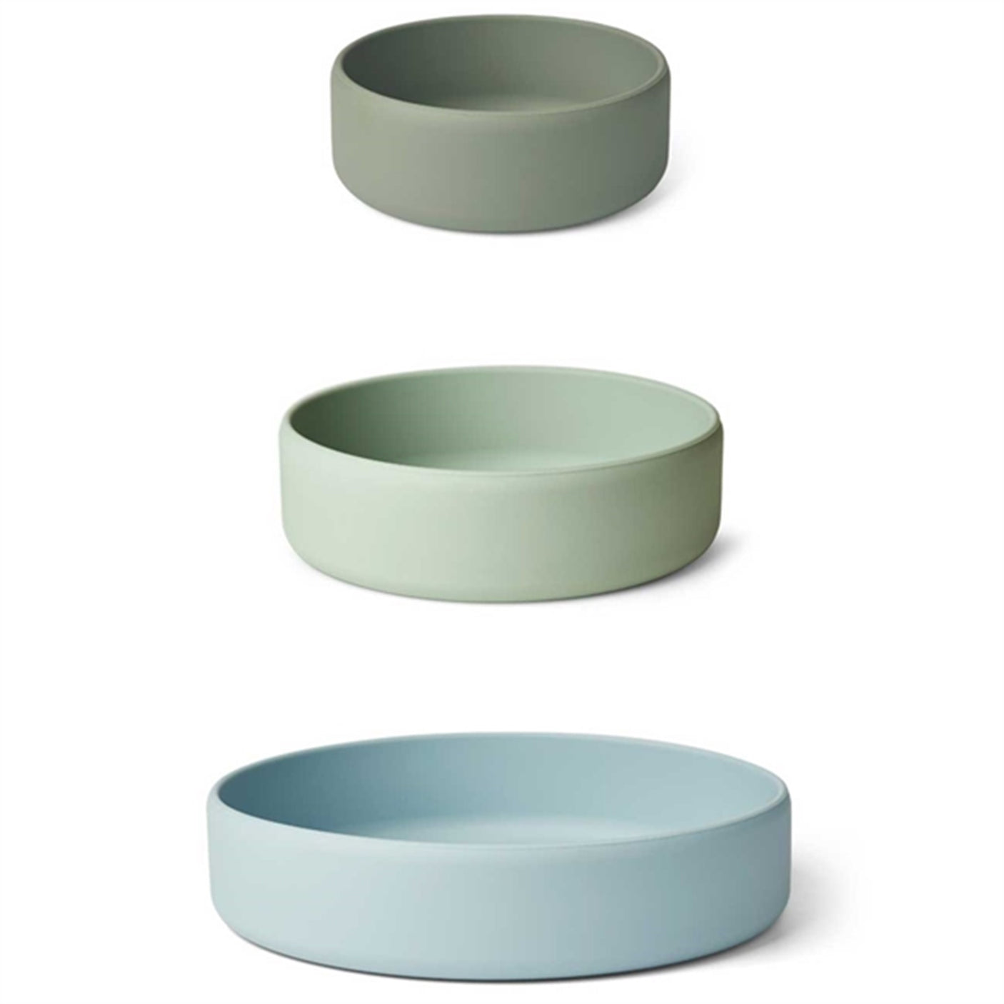 Liewood Audrey Bowl Set Green Multi Mix