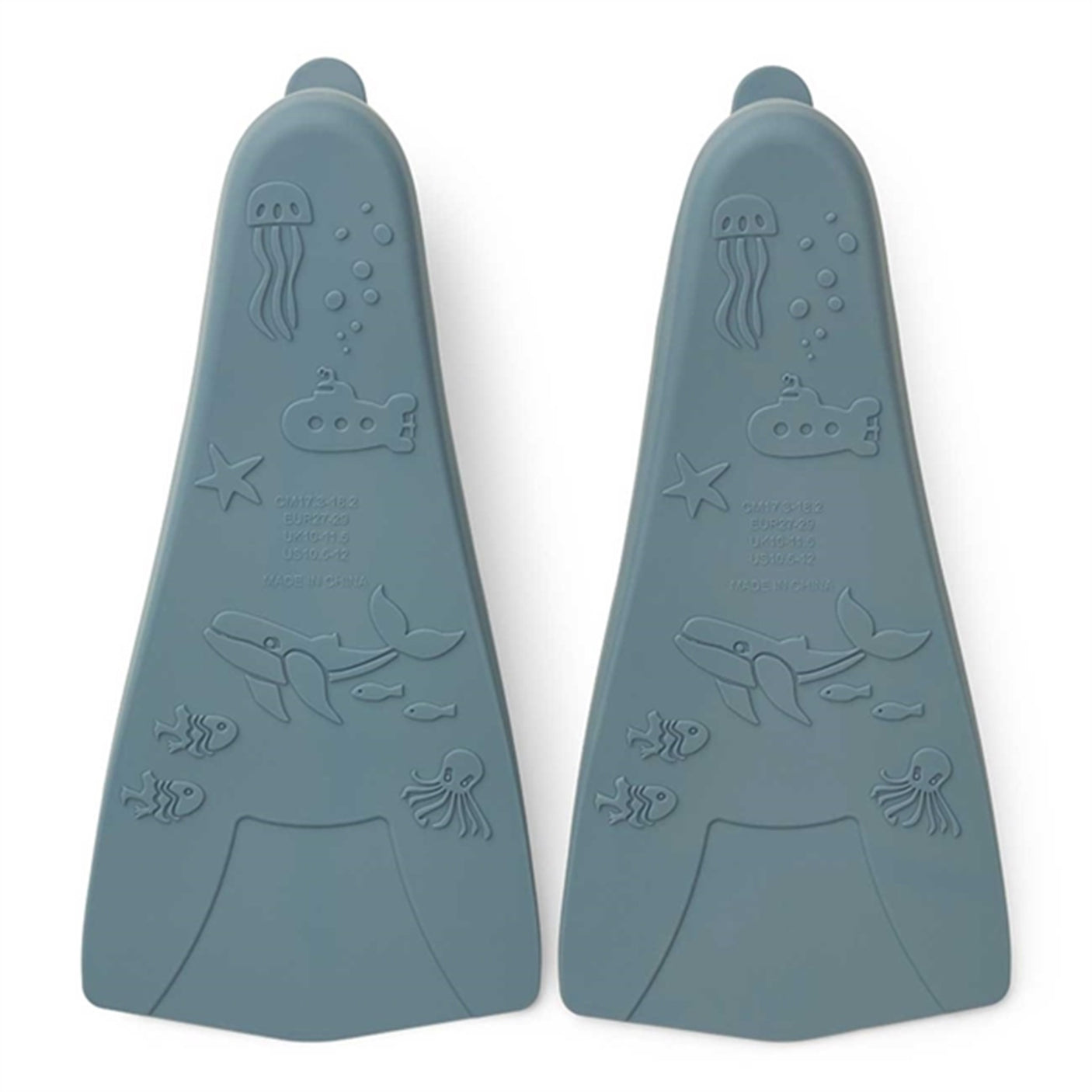 Liewood Gustav Swim Fins Whale Blue