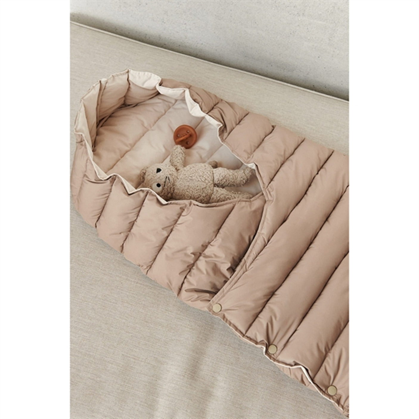 Liewood Orion Footmuff Oat