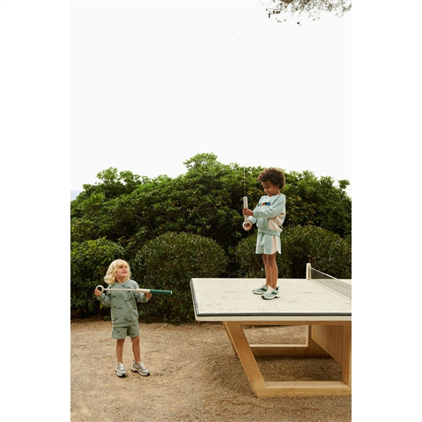 Liewood Planets/Peppermint Thora Printed Sweatshirt