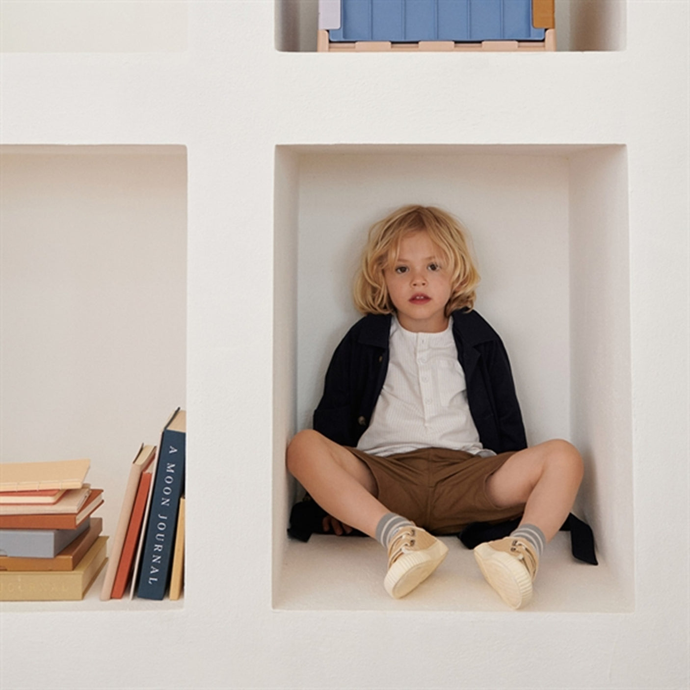 Liewood Houston Y/D Stripe Shirt Y/D Stripe Crisp White/Sandy