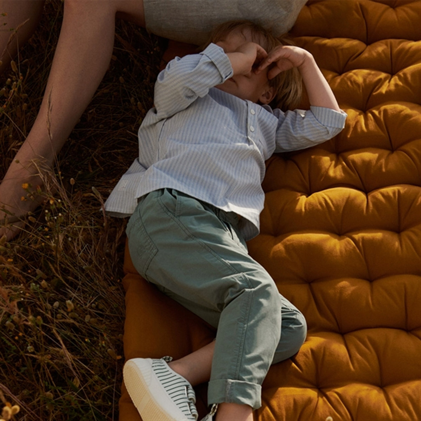 Liewood Houston Y/D Stripe Shirt Y/D Stripe Creme De La Creme/Riverside