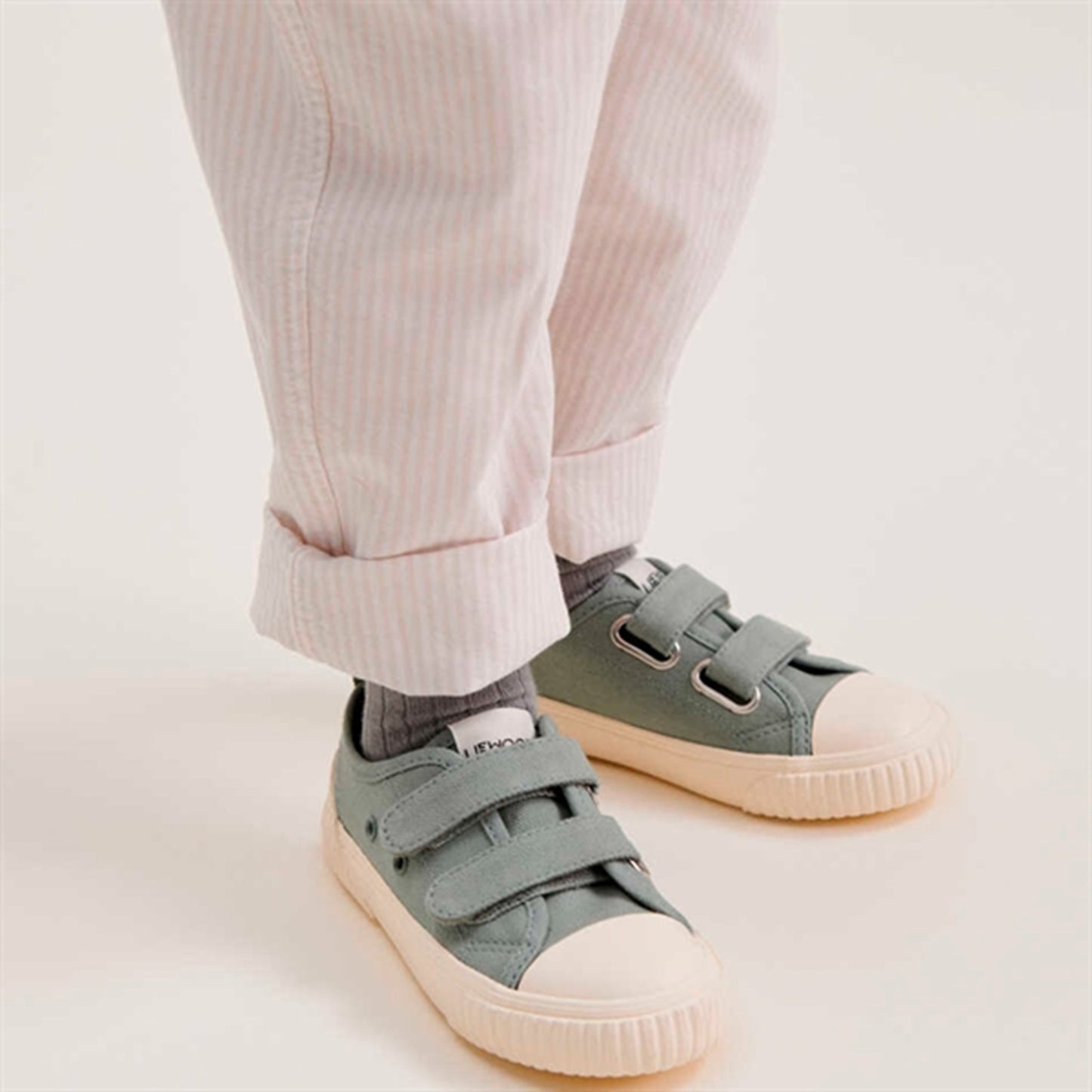 Liewood Orlando Y/D Stripe Pants Y/D Stripe Crisp White/Sandy
