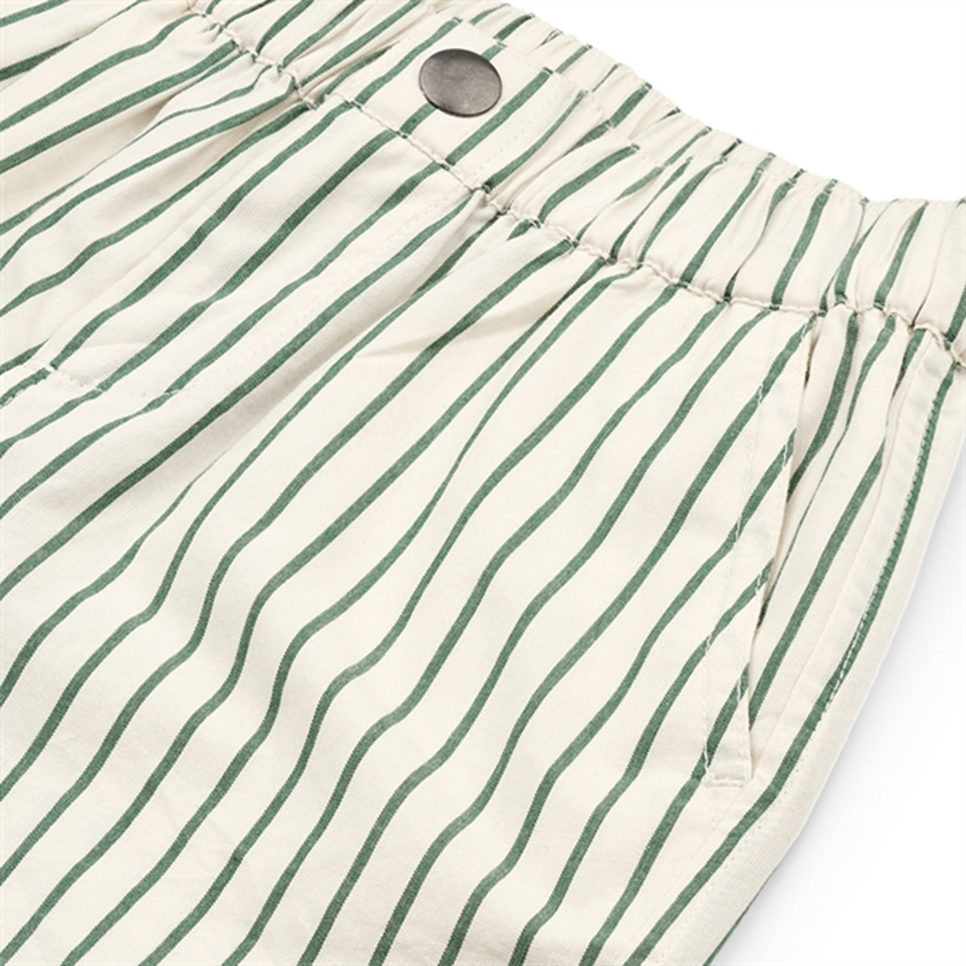 Liewood Monori Y/D Stripe Shorts Y/D Stripes Garden Green/Creme De La Creme