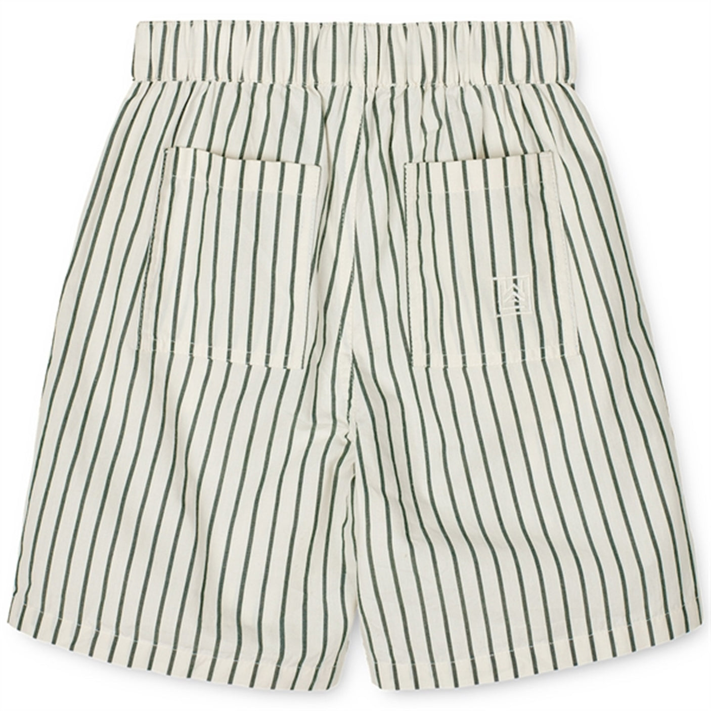 Liewood Monori Y/D Stripe Shorts Y/D Stripes Garden Green/Creme De La Creme