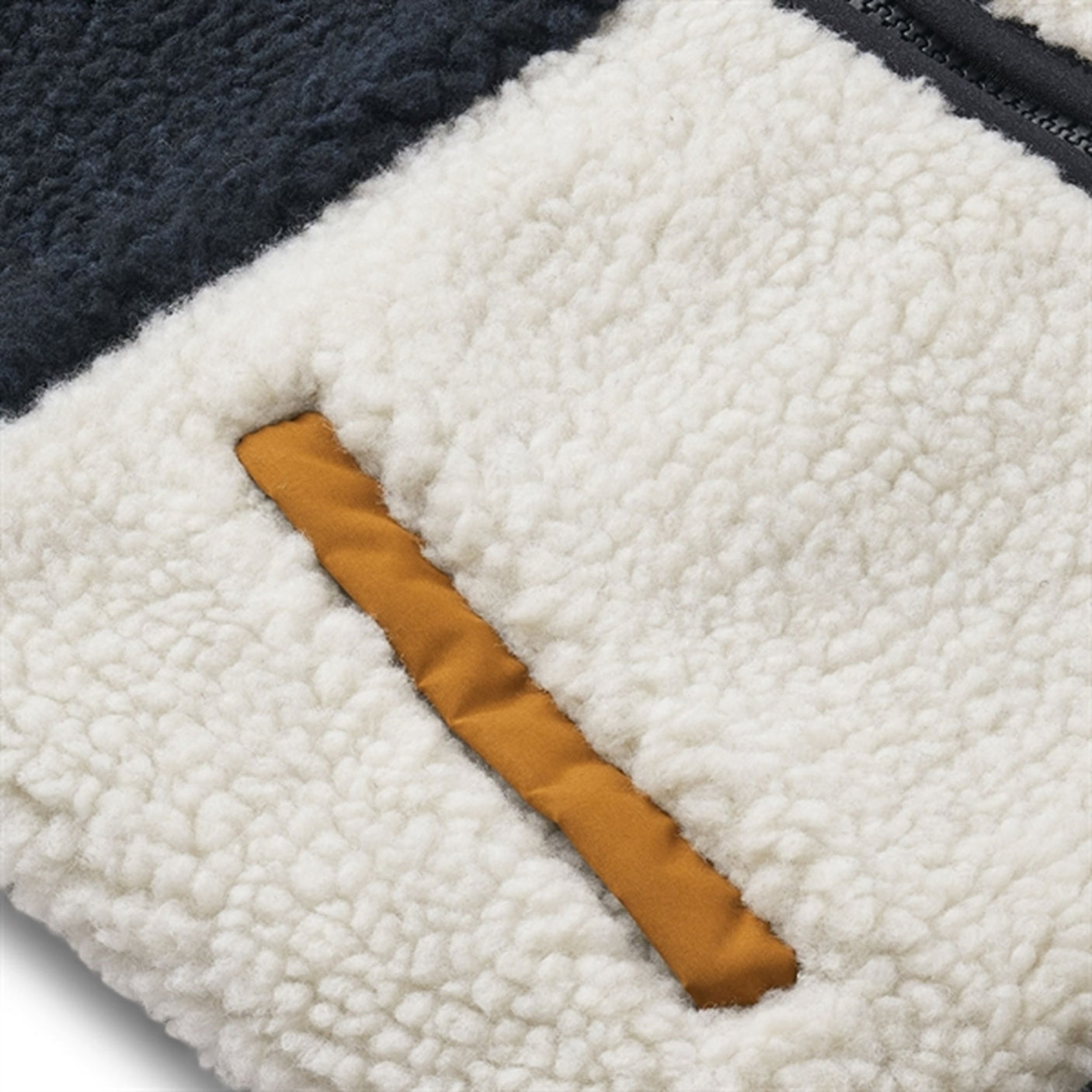 Liewood Vada Pile Vest Midnight Navy Multi Mix