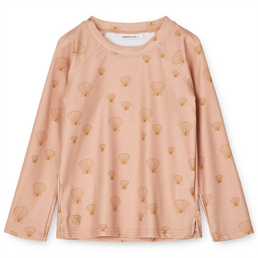 Liewood Noah UV Swim Tee Seashell Pale Tuscany