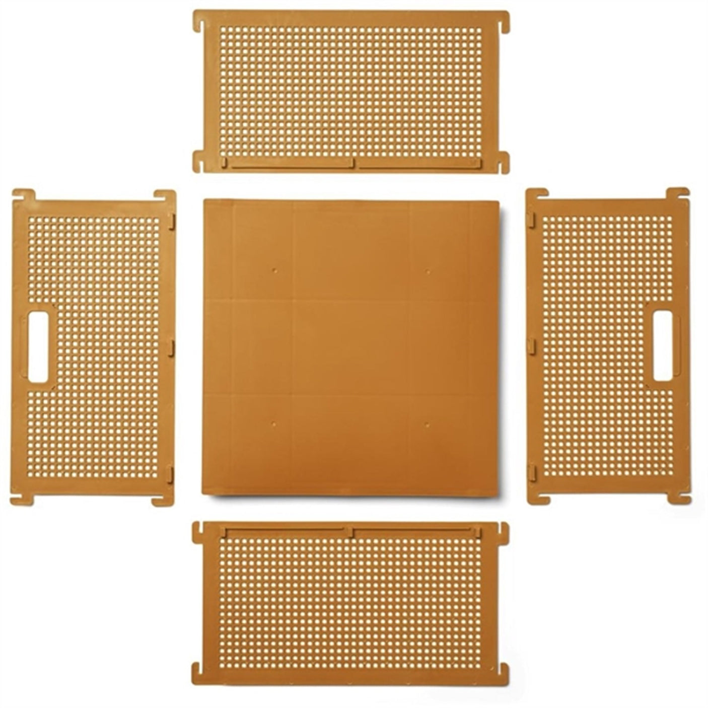 Liewood Dirch Storage Box M Golden Caramel