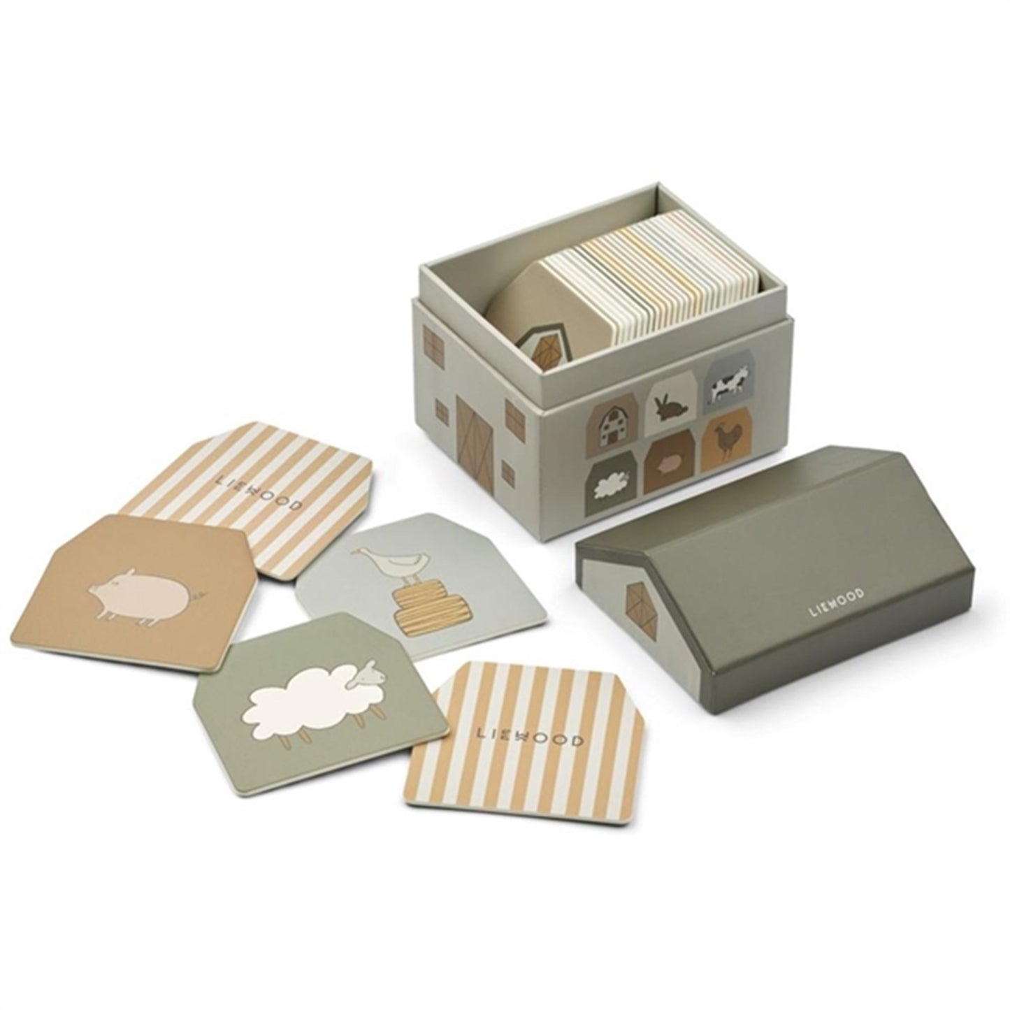 Liewood Wallis Memo Game Farm / Sandy