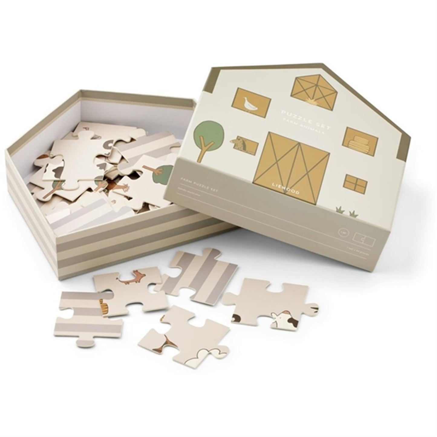 Liewood Jimmie Puzzle Farm / Sandy