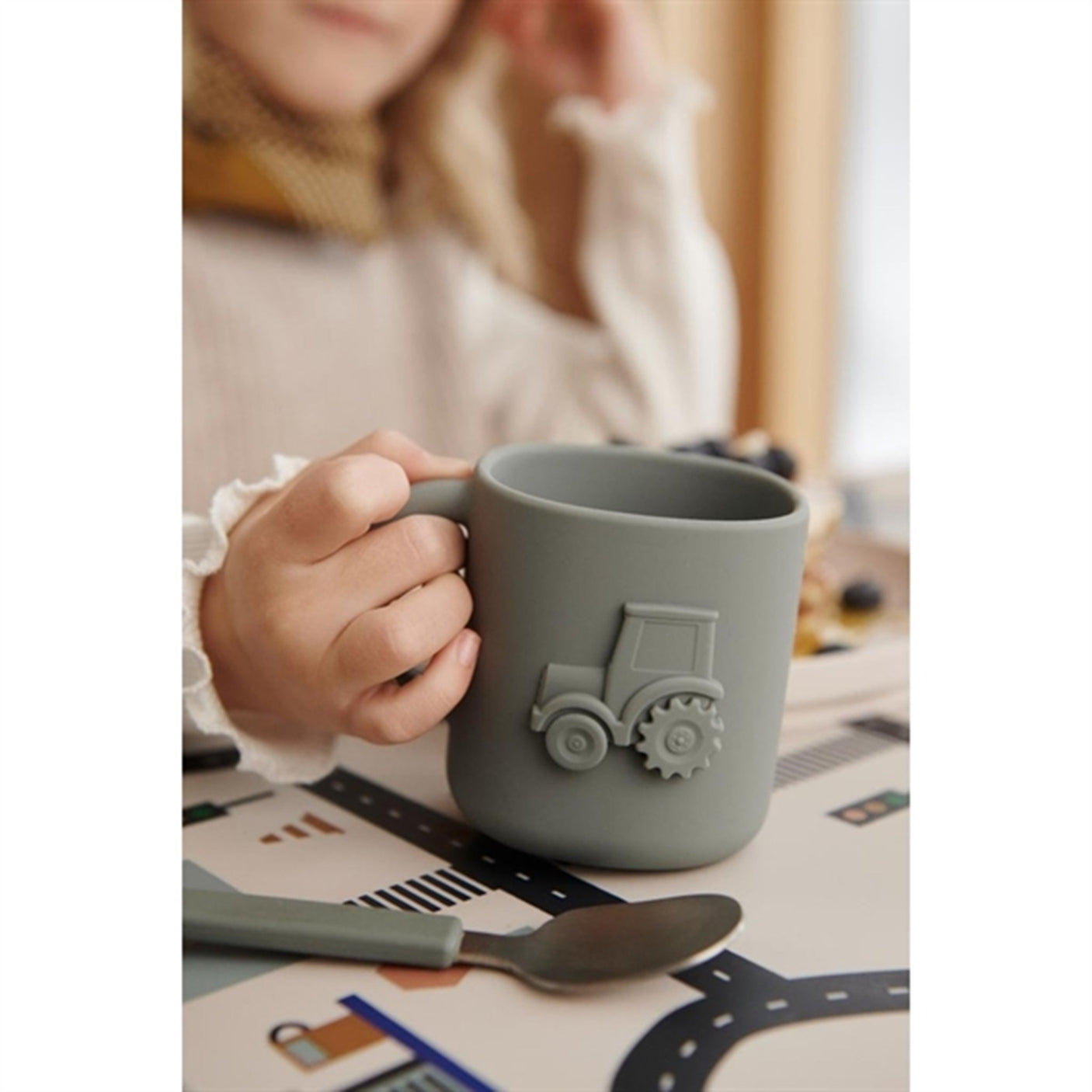 Liewood Chaves Silicone Cup 2-pack Faune Green