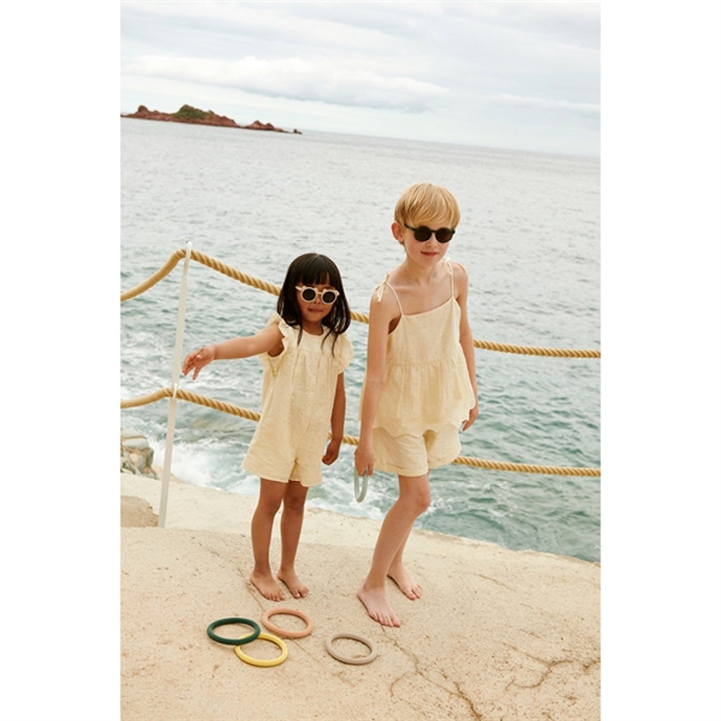 Liewood Cloud Cream Alfhild Anglaise Shorts