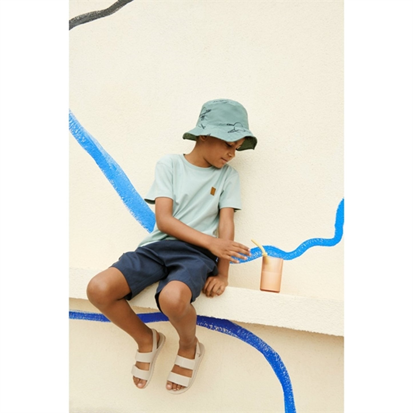 Liewood Billson Straw 8-Pack Pale Tuscany Multi Mix