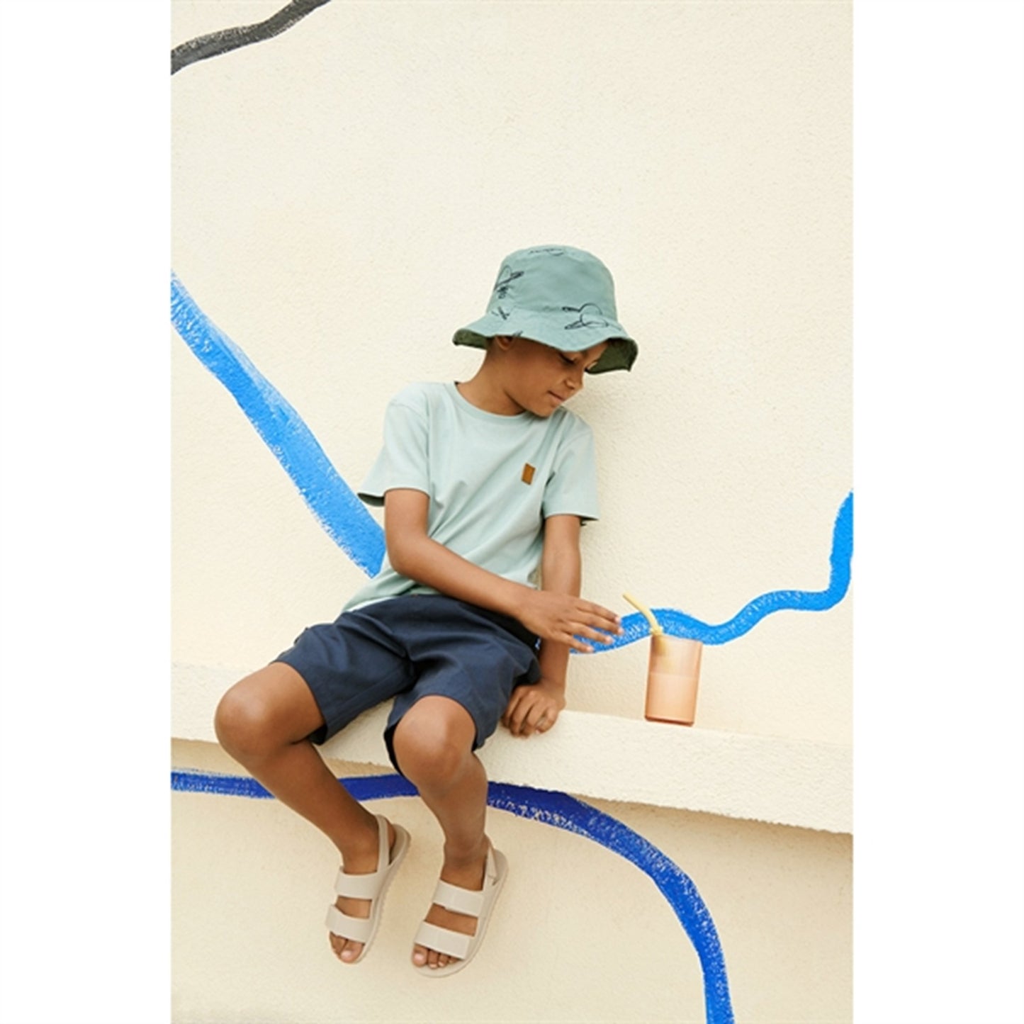 Liewood Ice Blue Sixten T-shirt