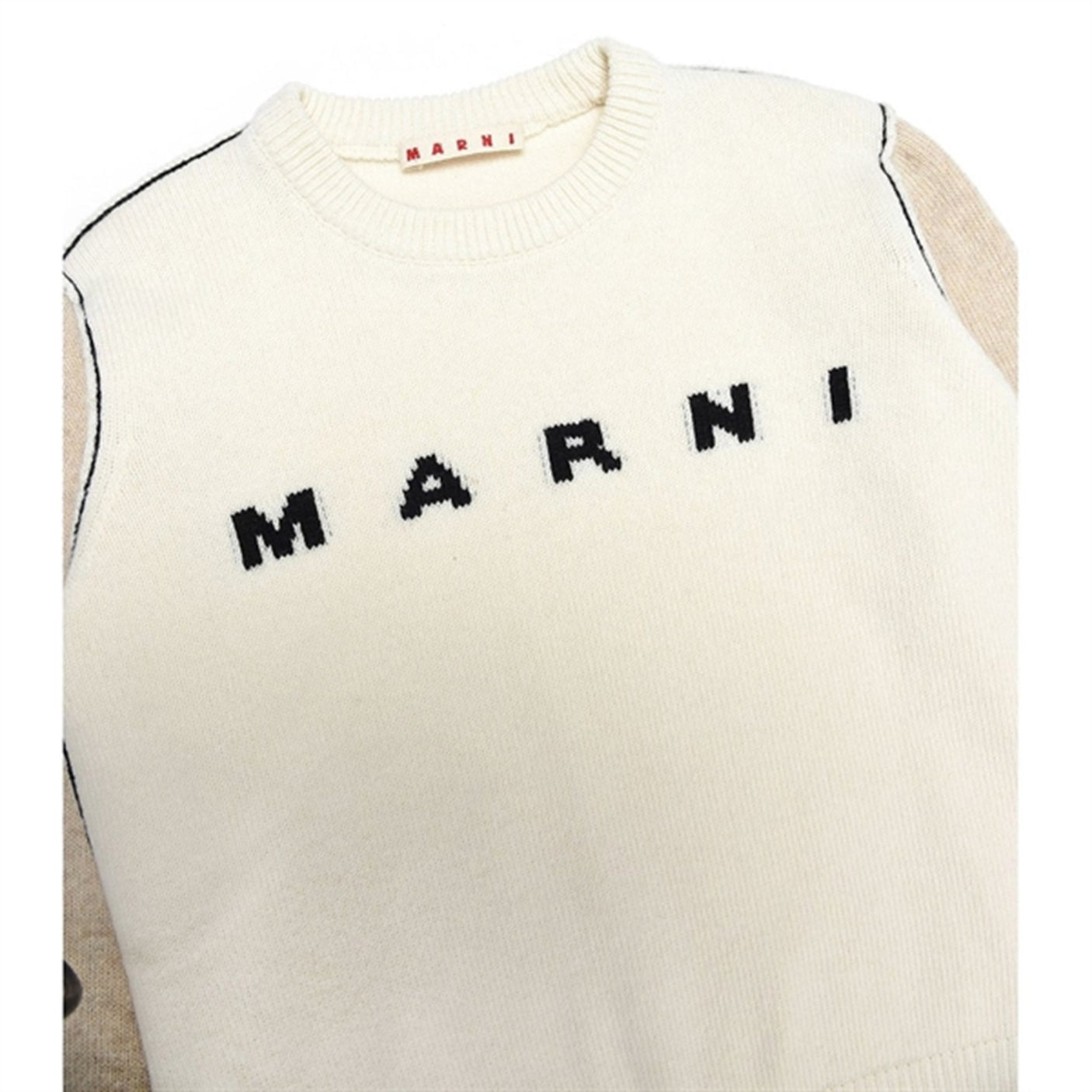 Marni Milk Wool Knit Sweater