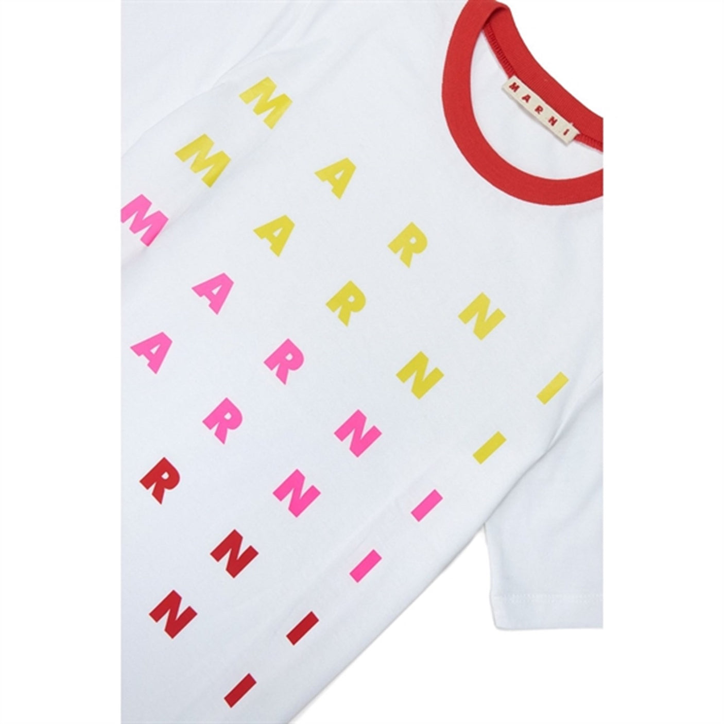 Marni White Logo T-shirt