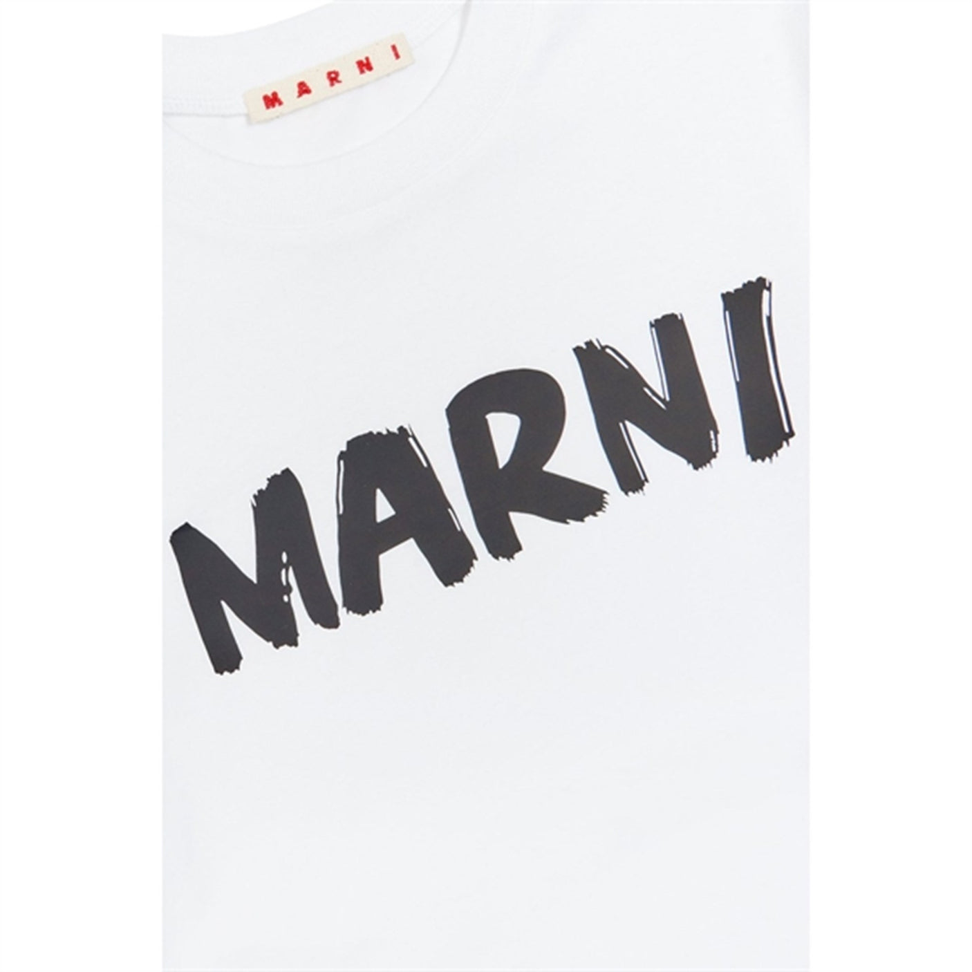 Marni White Logo T-shirt