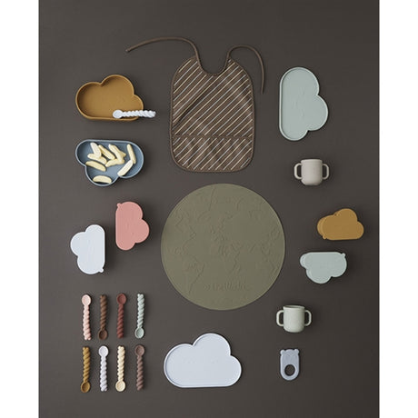 OYOY Chloe Cloud Snack Bowl Coral