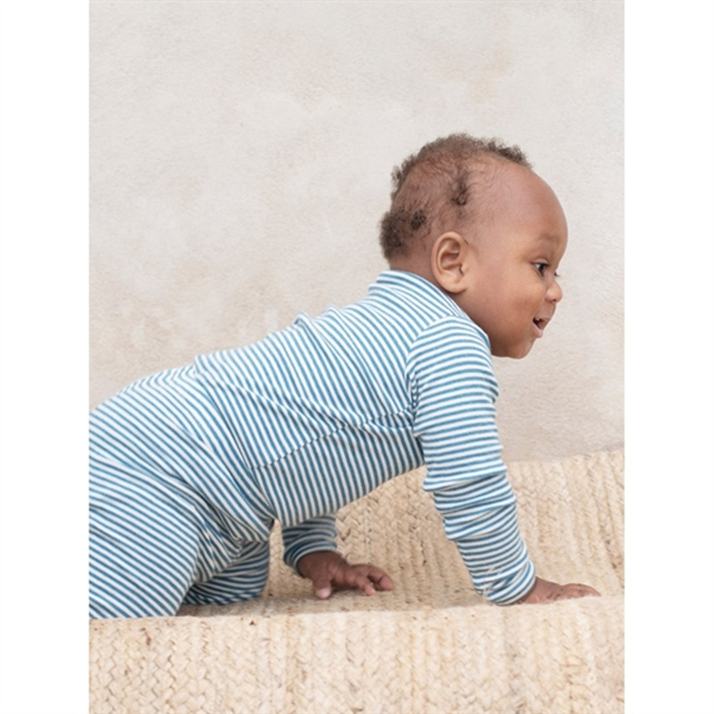 Serendipity Sky/Offwhite Baby Stripe Rib Body