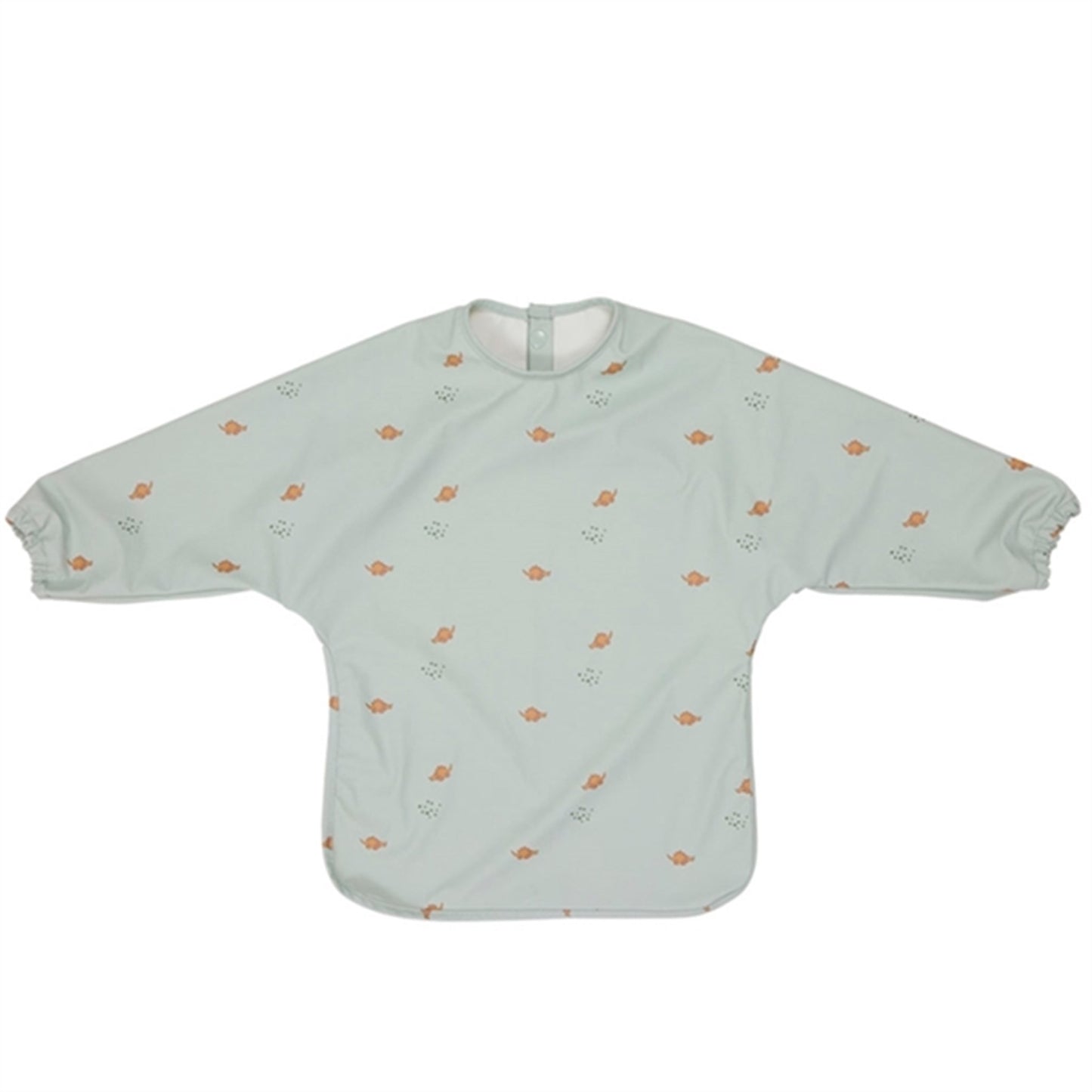 OYOY Cape Bib Dino Dusty Green