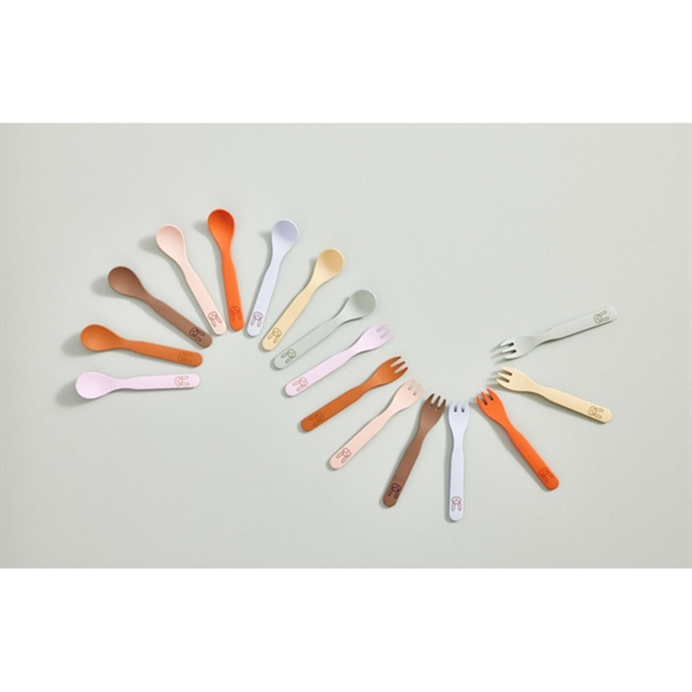 OYOY Yummy Cutlery 2-pack Beige 2