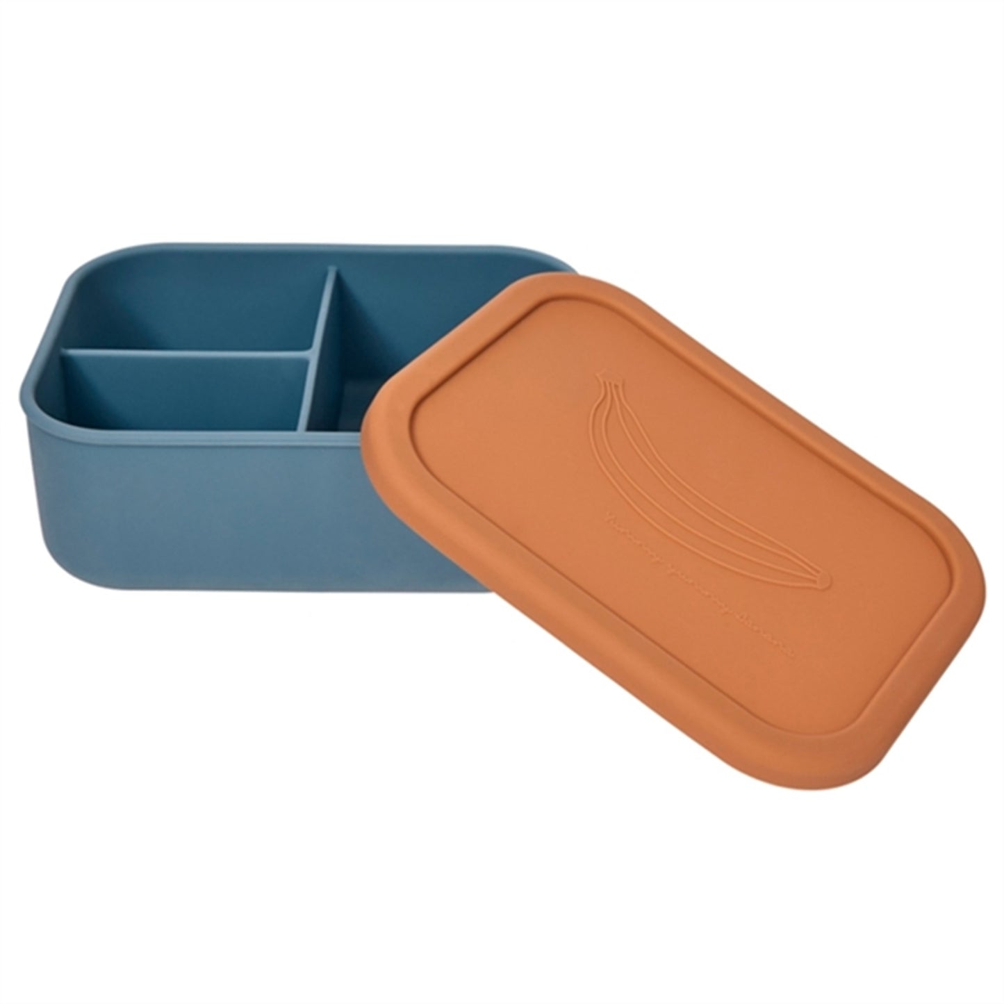 OYOY Yummy Lunch Box Large Fudge/Blue