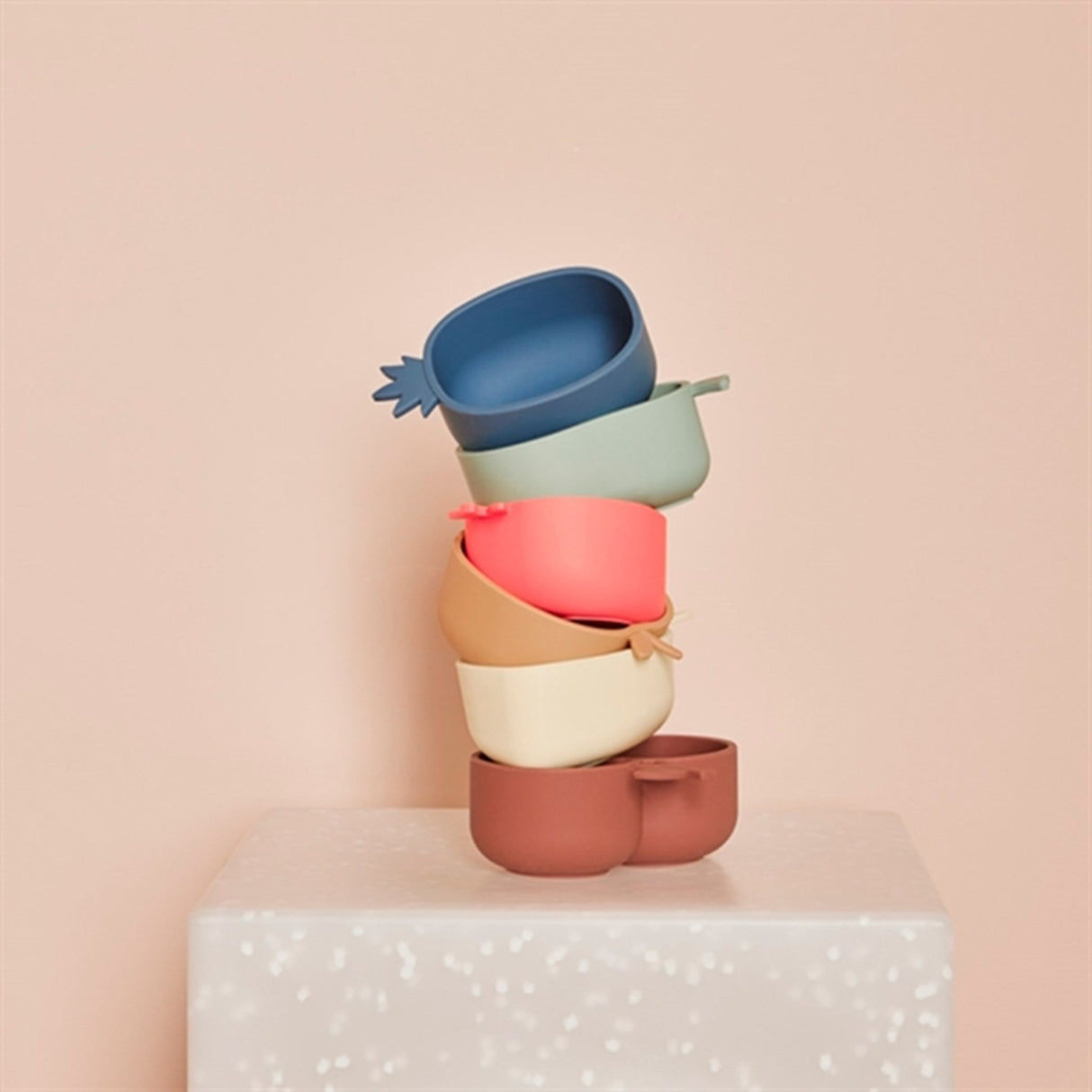 OYOY Yummy Snack Bowls Lemon & Pear Yellow/Green