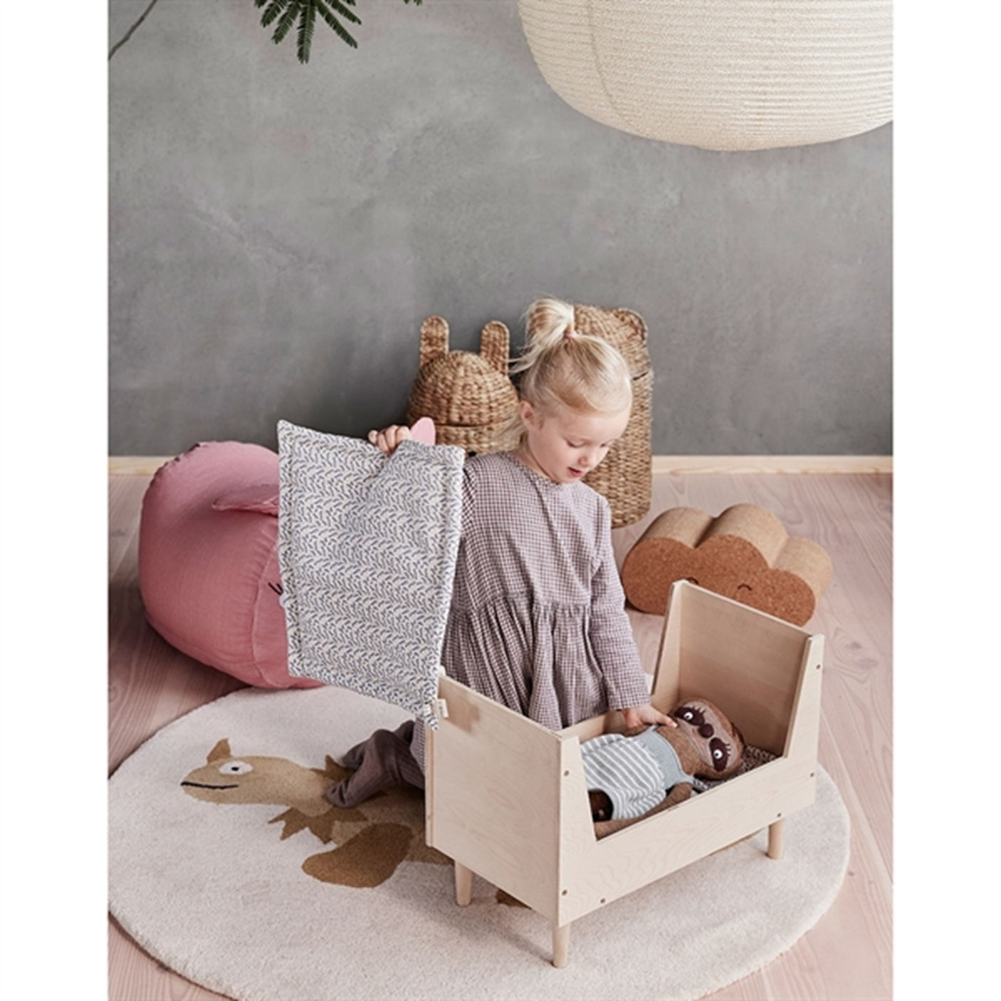 OYOY Doll Bedding With Matress Sirola